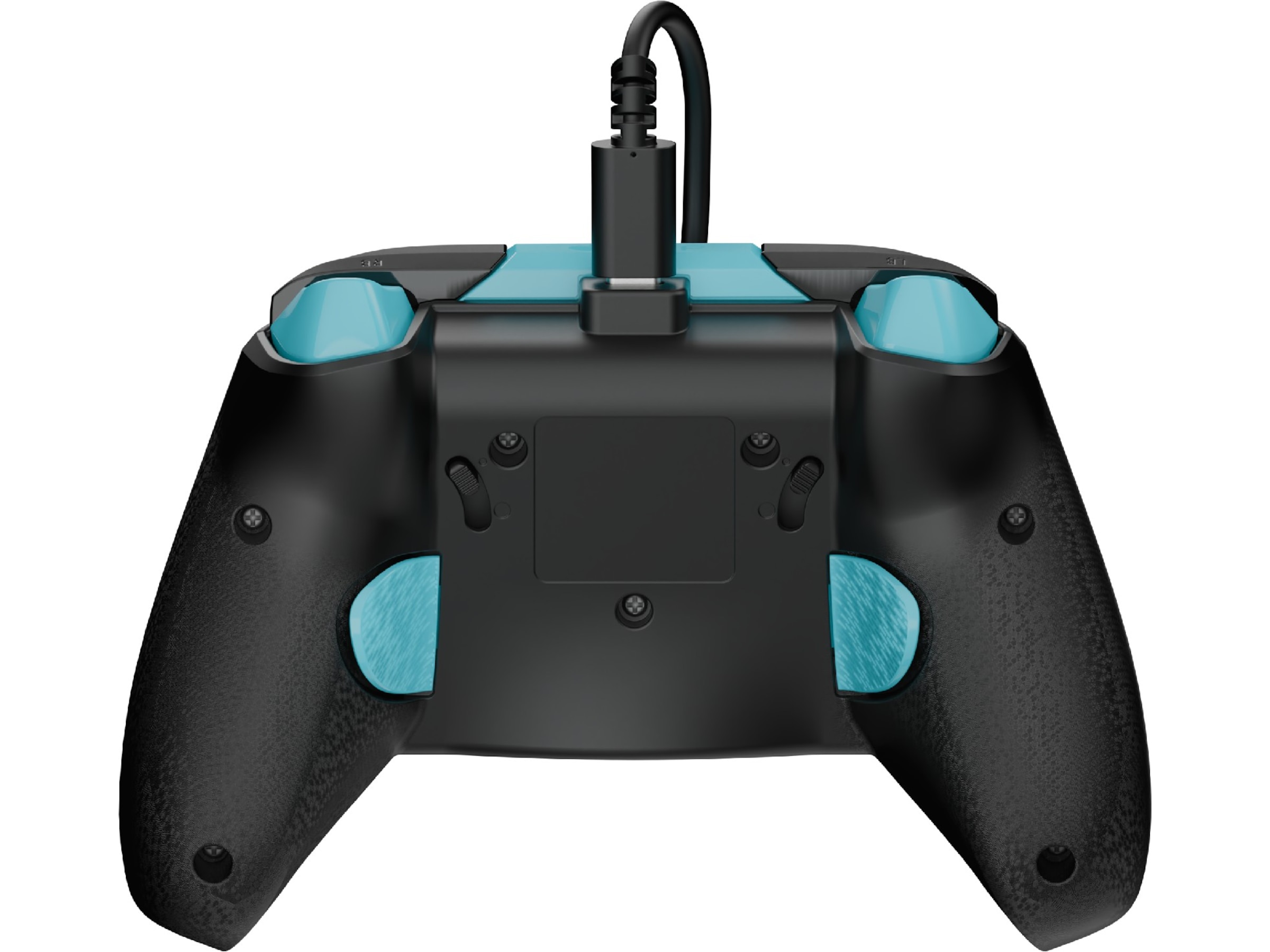 PDP Rematch Glow Kablet Kontroller (titan steel) Tilbehør til spillkonsoller