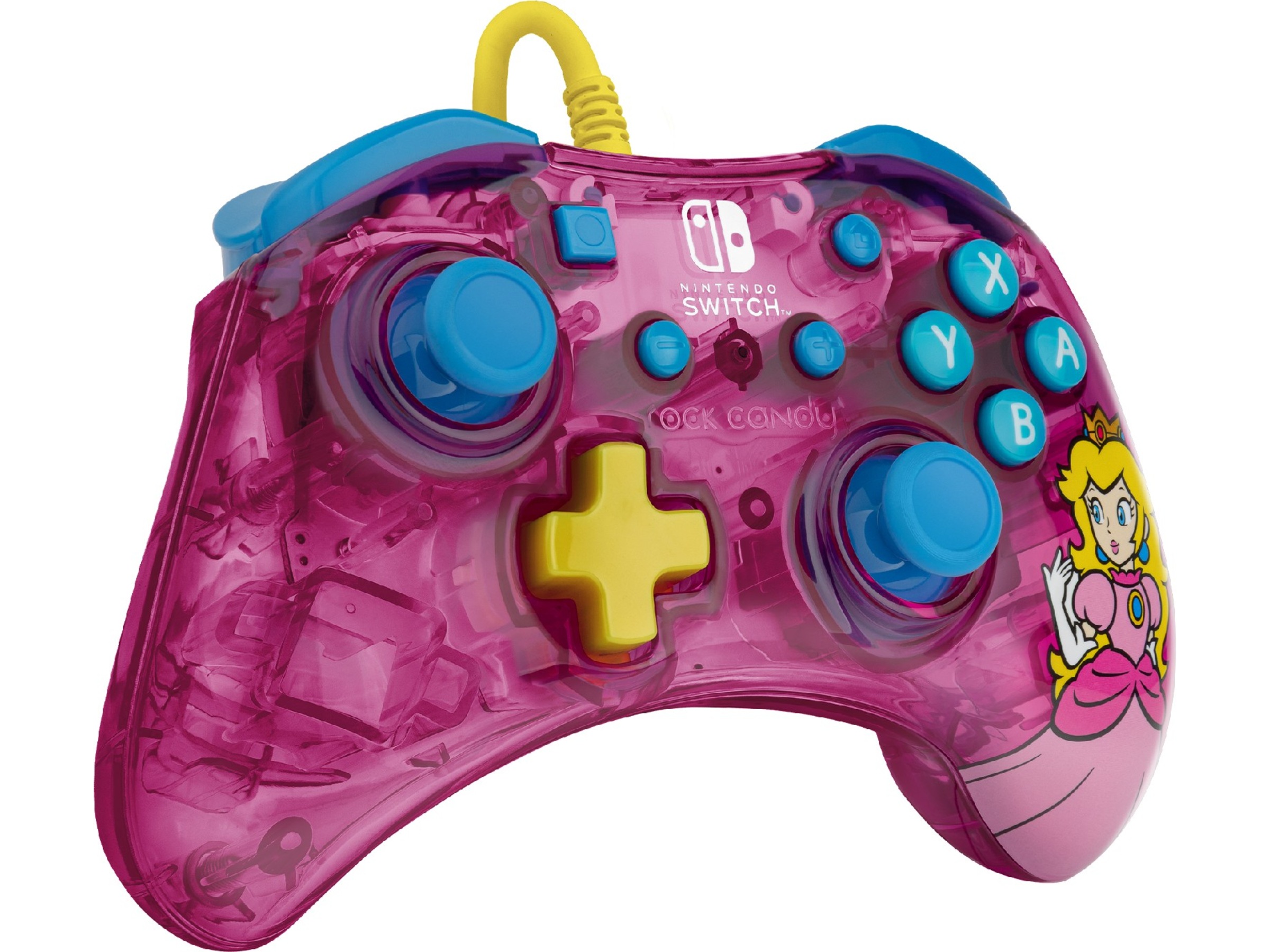 PDP Rock Candy Wired Controller - Peach Tilbehør til spillkonsoller