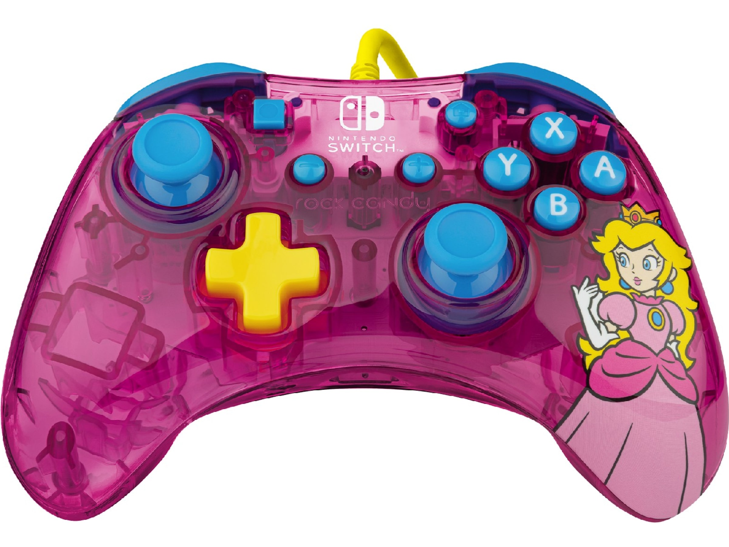 PDP Rock Candy Wired Controller - Peach Tilbehør til spillkonsoller