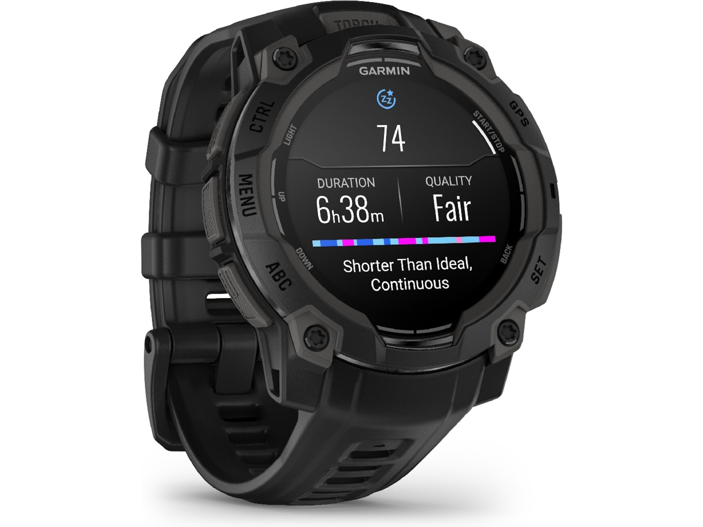 Garmin Instinct 3 AMOLED 45mm (sort) Smartklokker