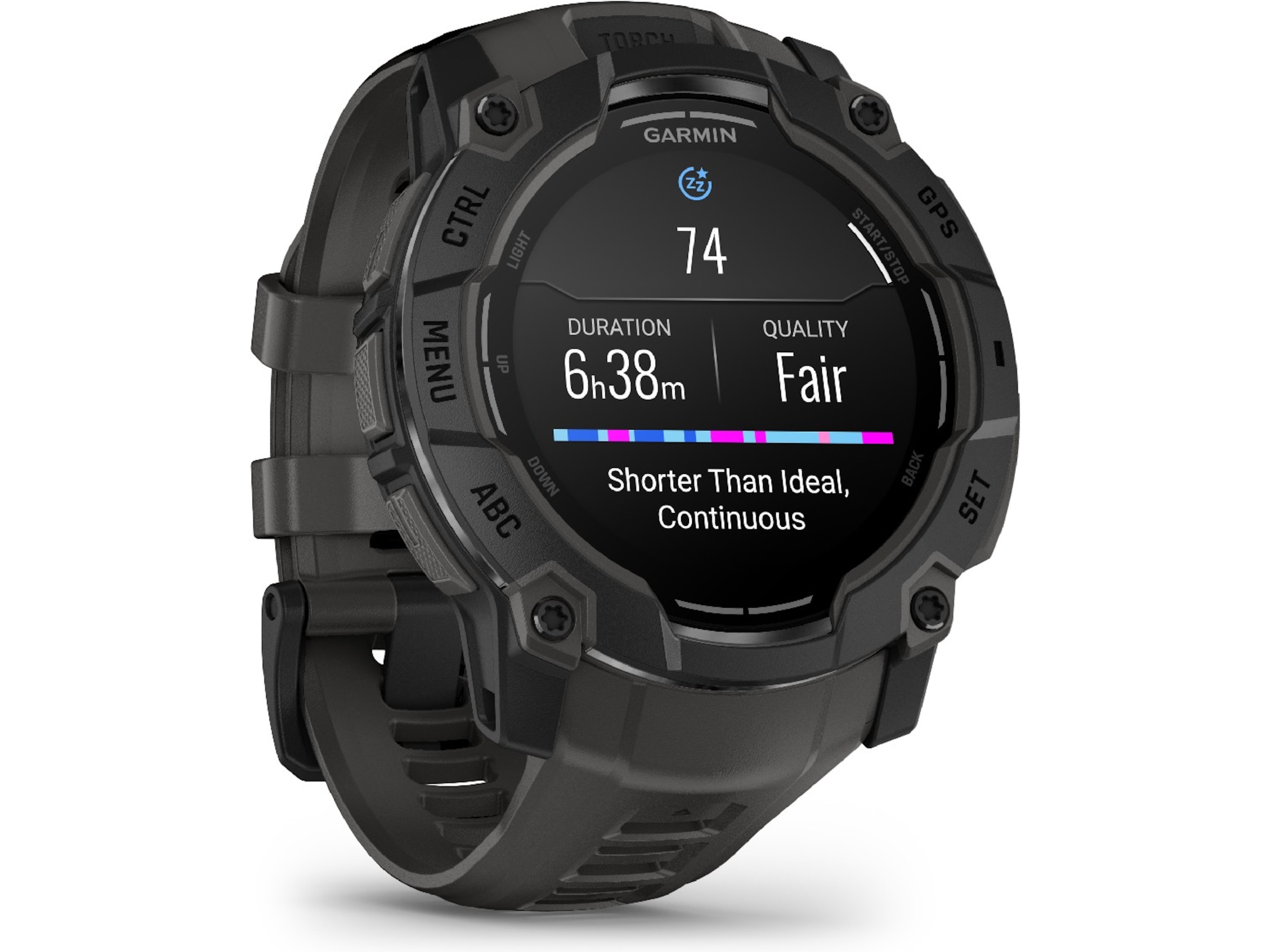 Garmin Instinct 3 AMOLED 50mm (sort/koksgrå) Smartklokker