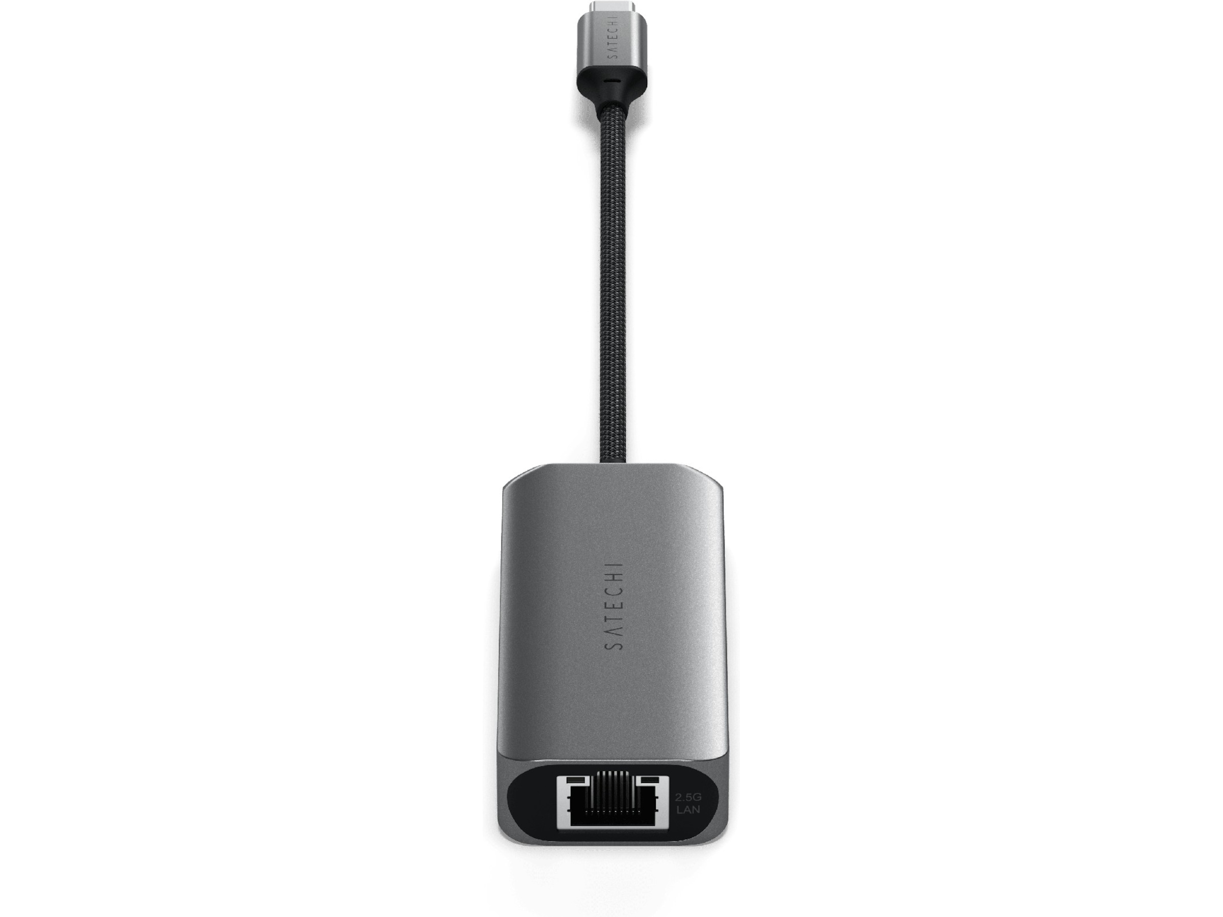 Satechi 4-in-1 USB-C og Ethernet docking (stellargrå) Dockingstasjon & USB-HUB