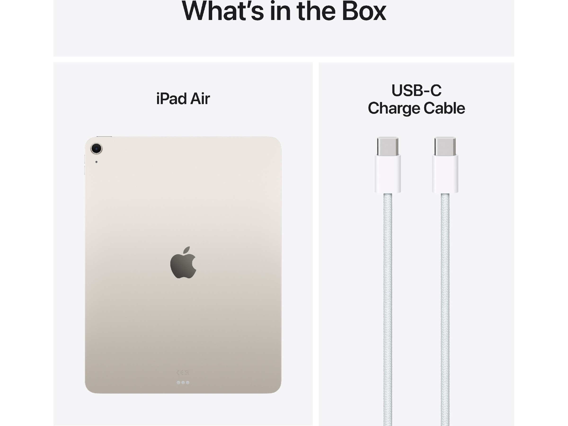 iPad Air 13" (2025) 128GB WiFi (stjerneskinn) Nettbrett / iPad