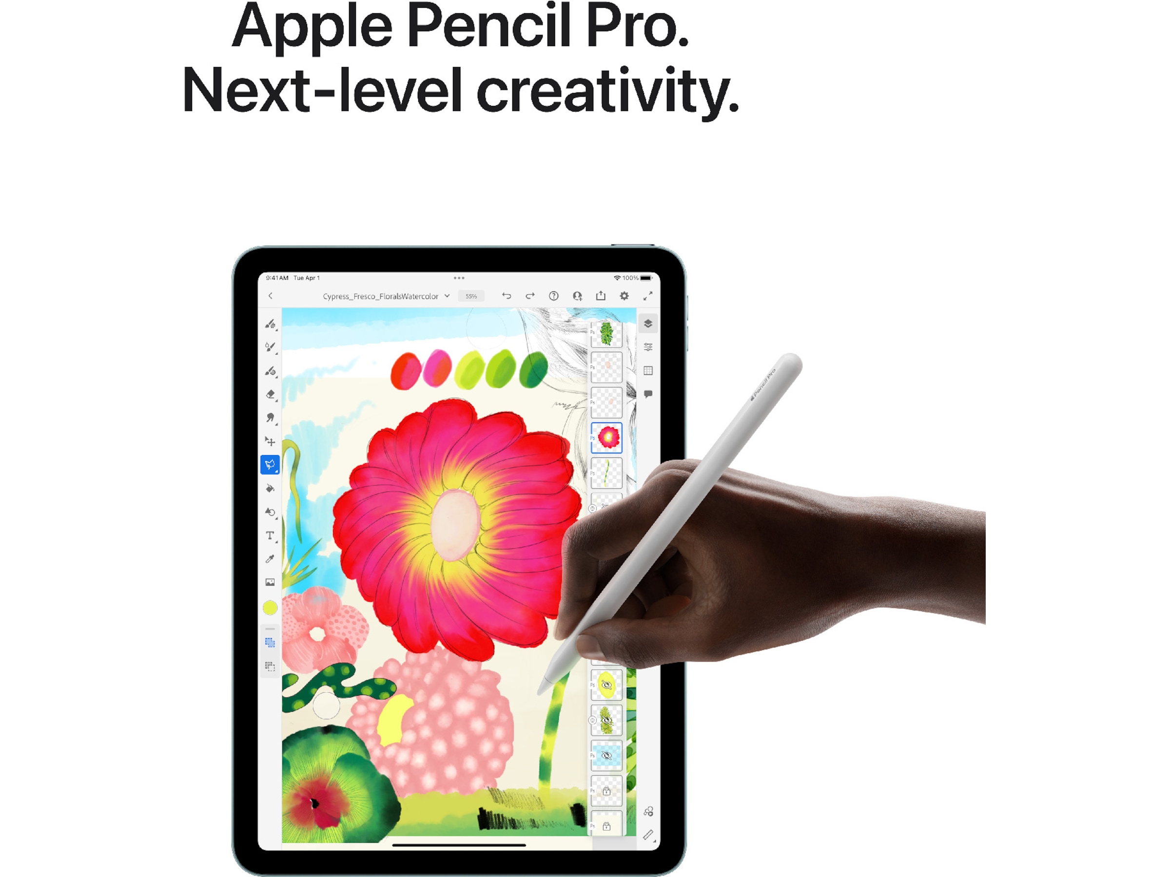 iPad Air 13" (2025) 128GB WiFi (lilla) Nettbrett / iPad