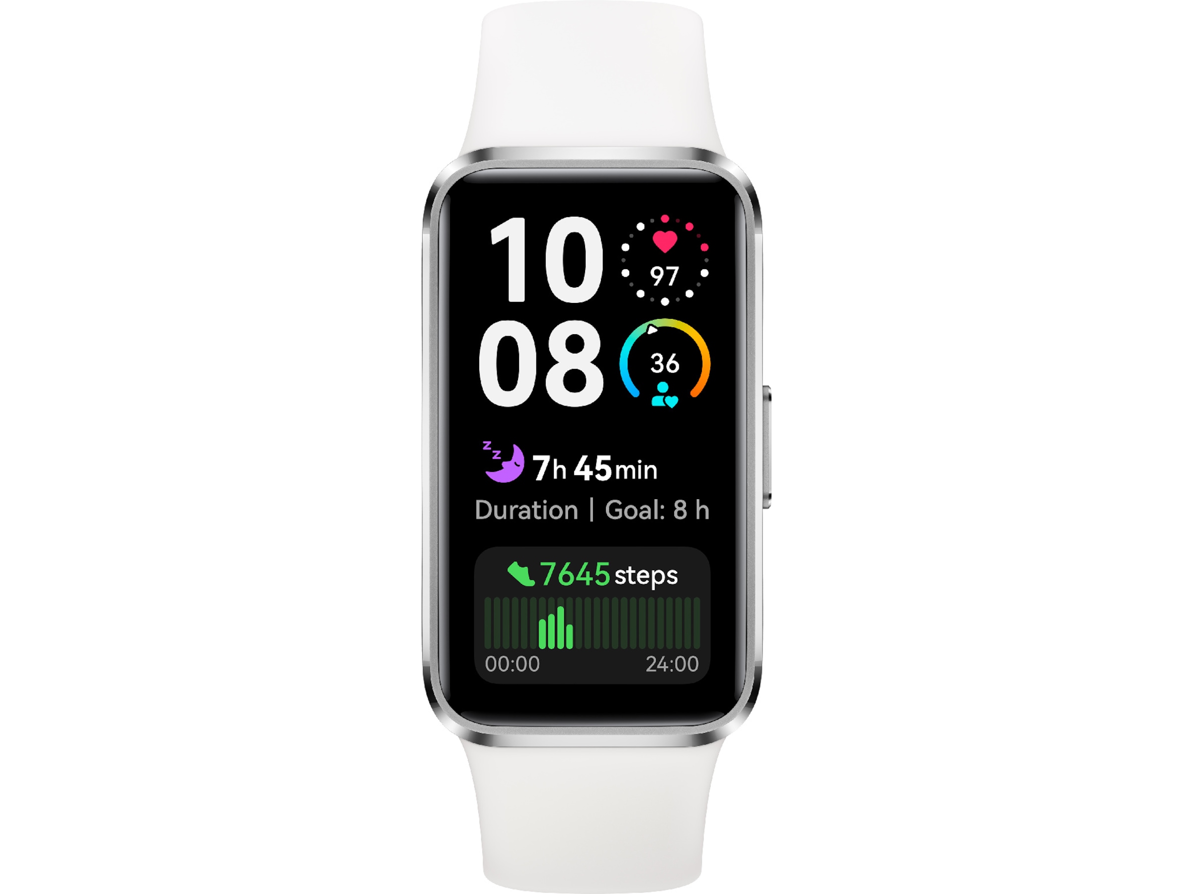 Huawei Band 10 43mm (sølv/hvit) Smartklokker