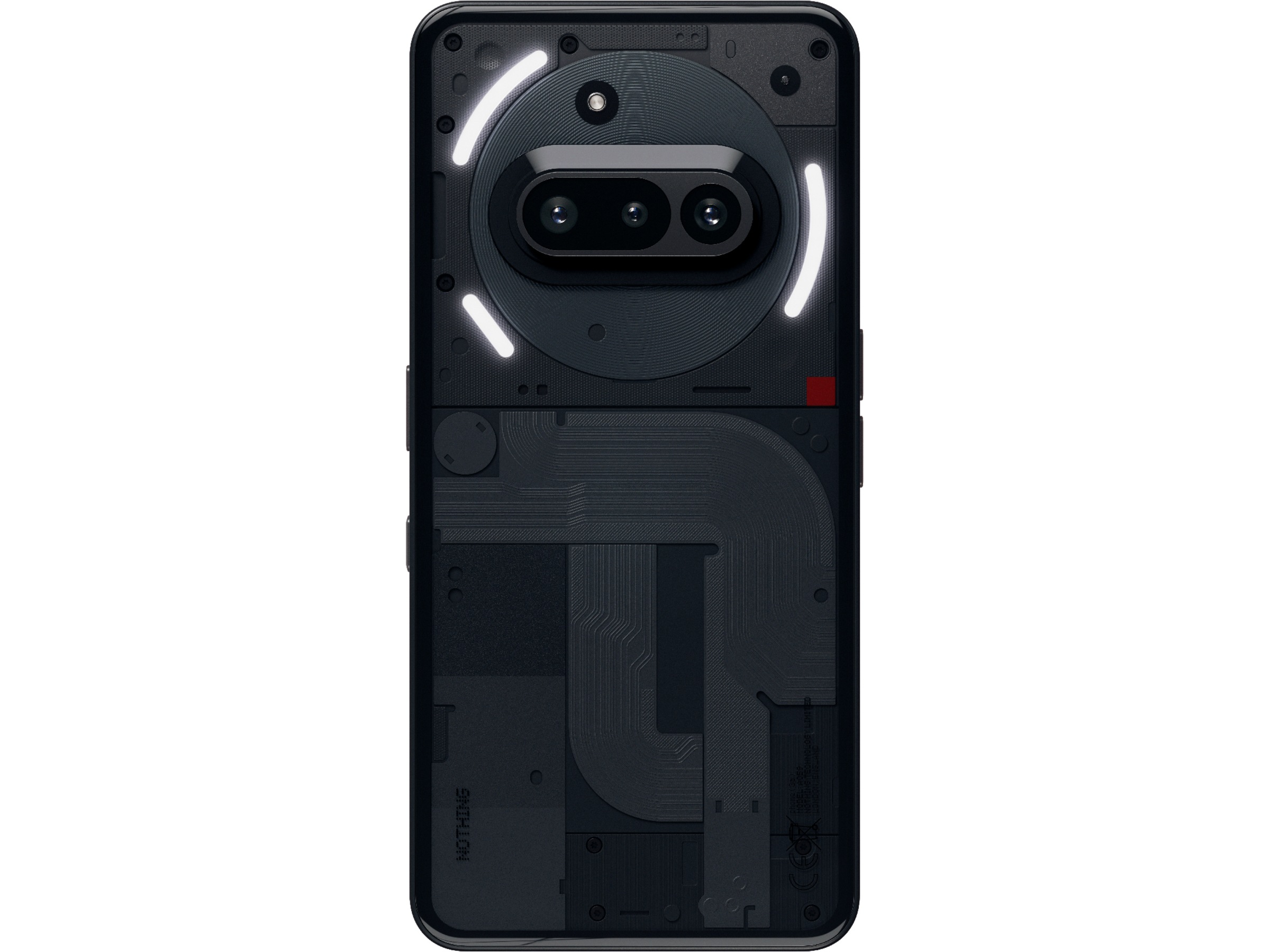 Nothing Phone (3a) 128GB (sort) Mobiltelefoner