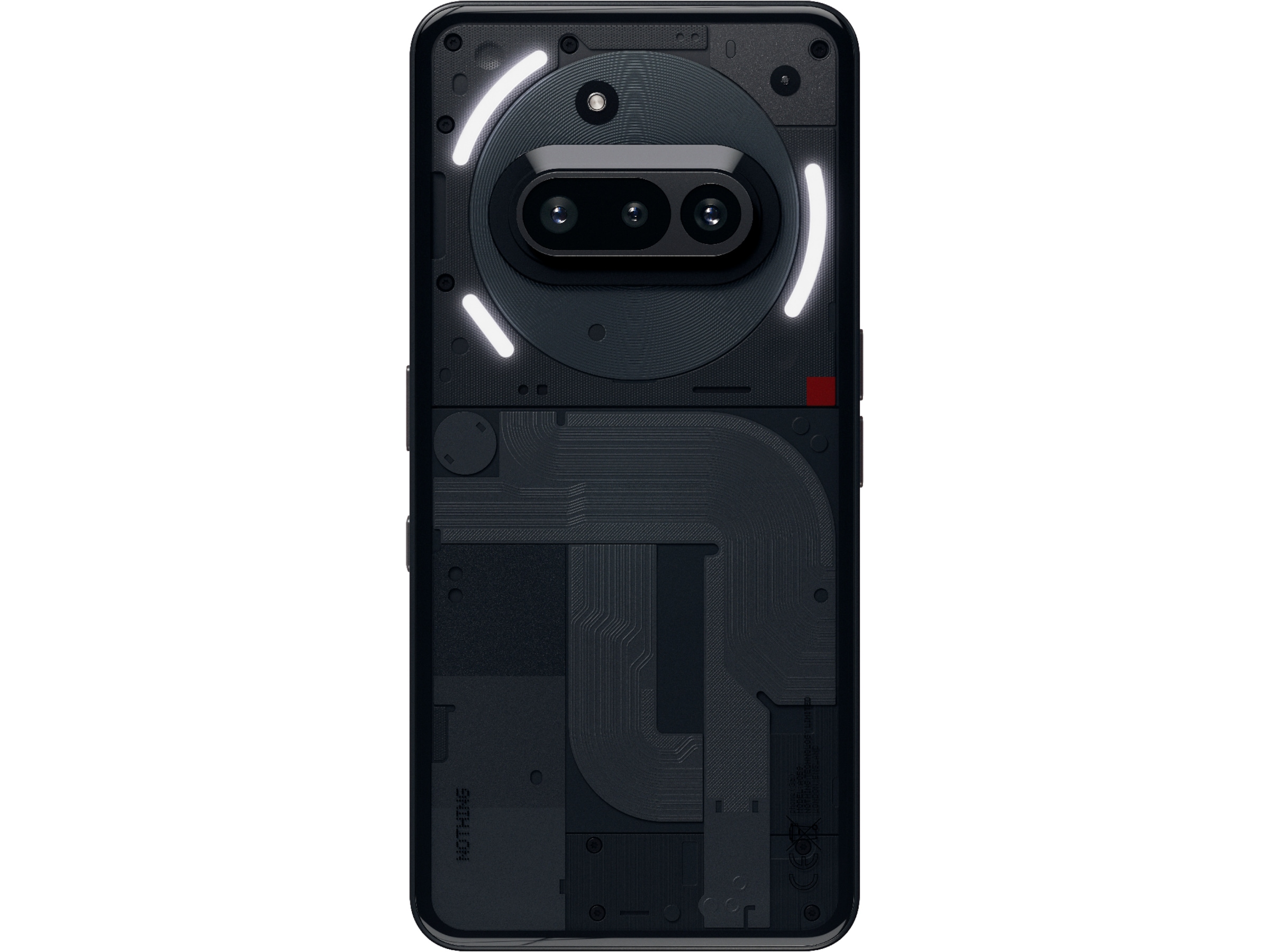 Nothing Phone (3a) 256GB (sort) Mobiltelefoner