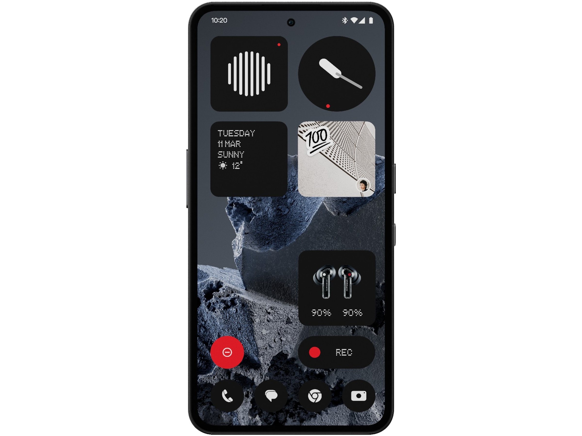 CMF Phone 2 Pro 128GB (sort) Mobiltelefoner