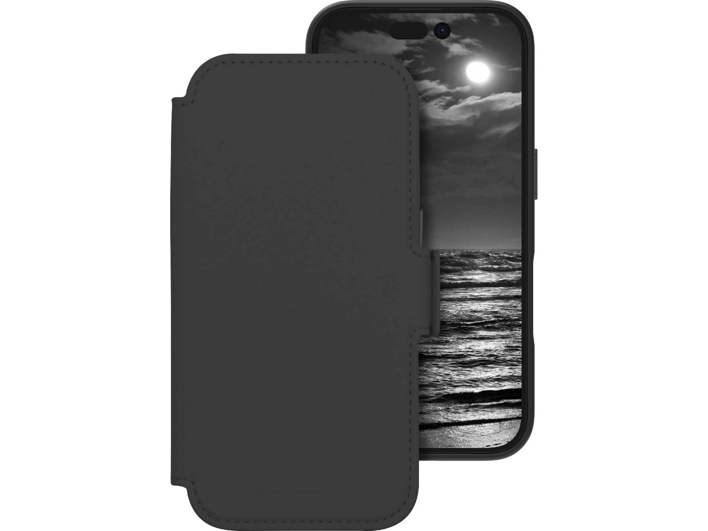 dbramante1928 iPhone 16 Lynge 2-i-1 Lommebokdeksel (midnight) Mobildeksel