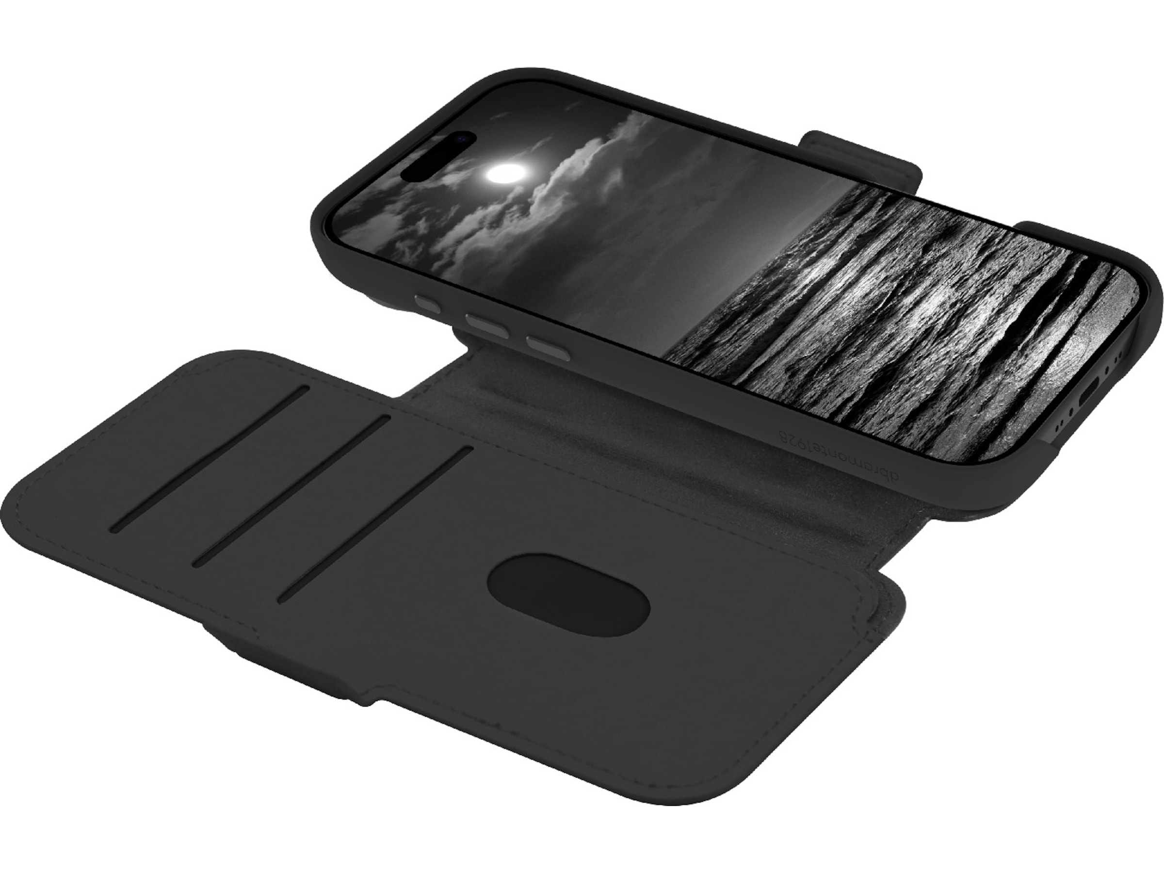 dbramante1928 iPhone Air Lynge 2-i-1 Lommebokdeksel (midnight) Mobildeksel