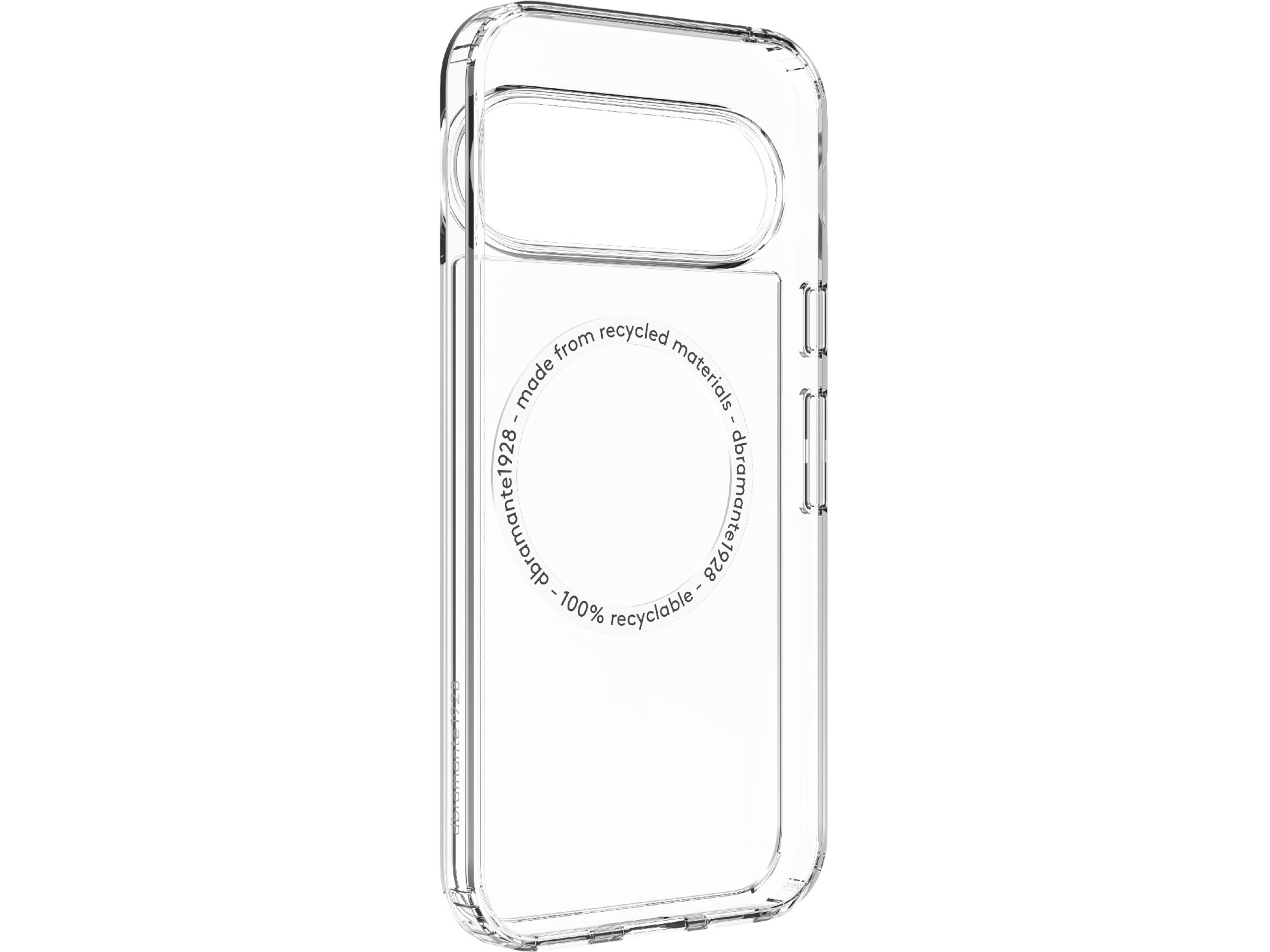 dbramante1928 Google Pixel 10 / 10 Pro Iceland Pro Qi2 deksel (gjennomsiktig) Mobildeksel