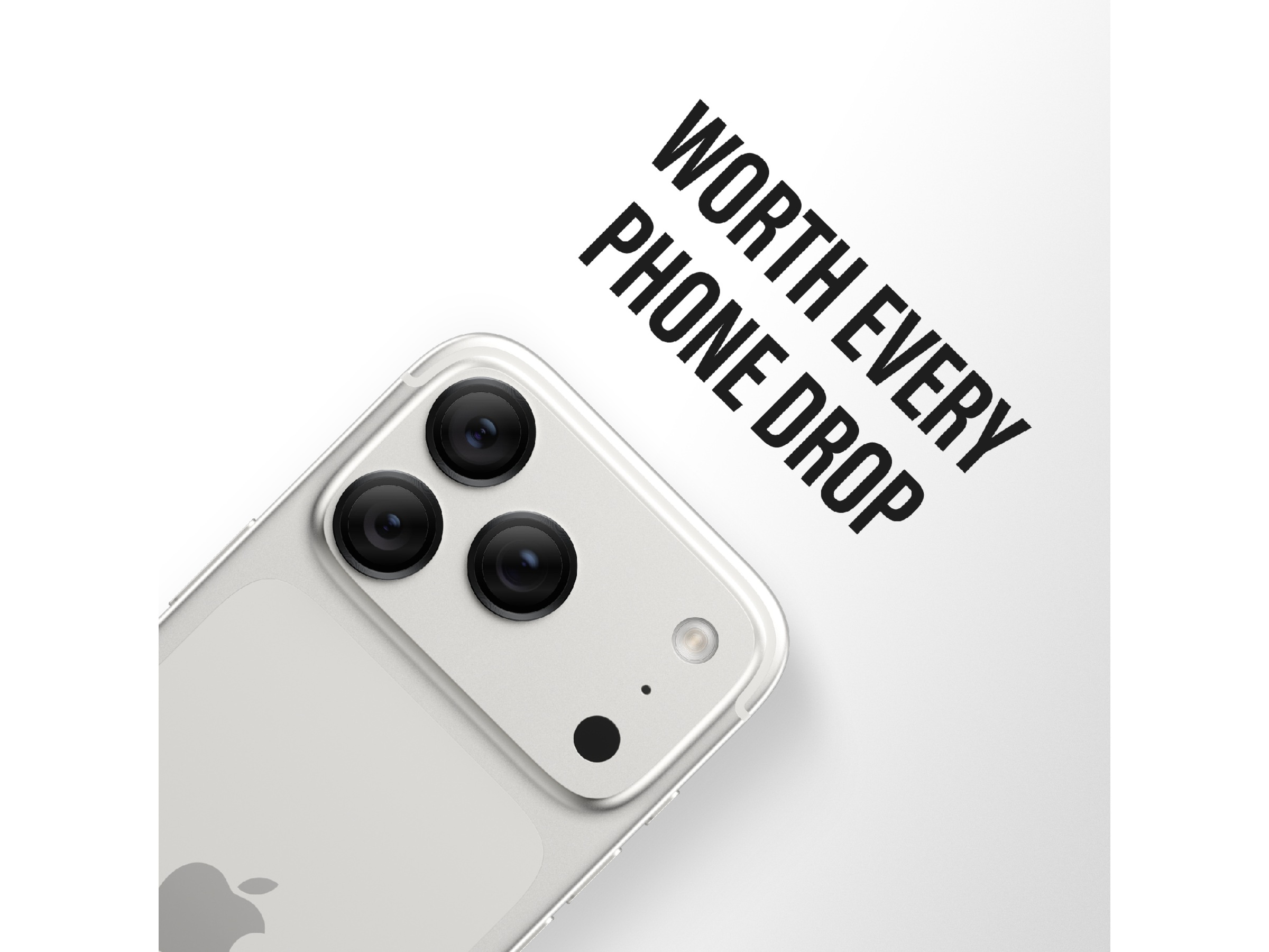 PanzerGlass iPhone 17 Pro / 17 Pro Max / 16 Pro / 16 Pro Max Hoops Ceramic II Linsebeskytter Skjermbeskytter