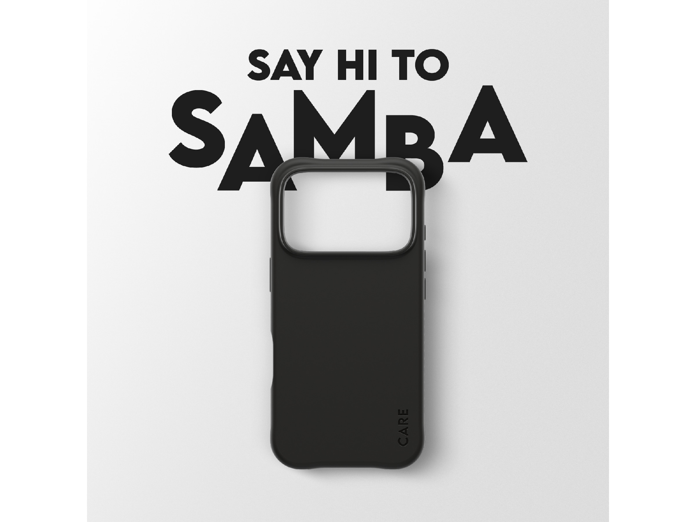 PanzerGlass CARE iPhone 17 Pro Samba Hardcase deksel (sort) Mobildeksel