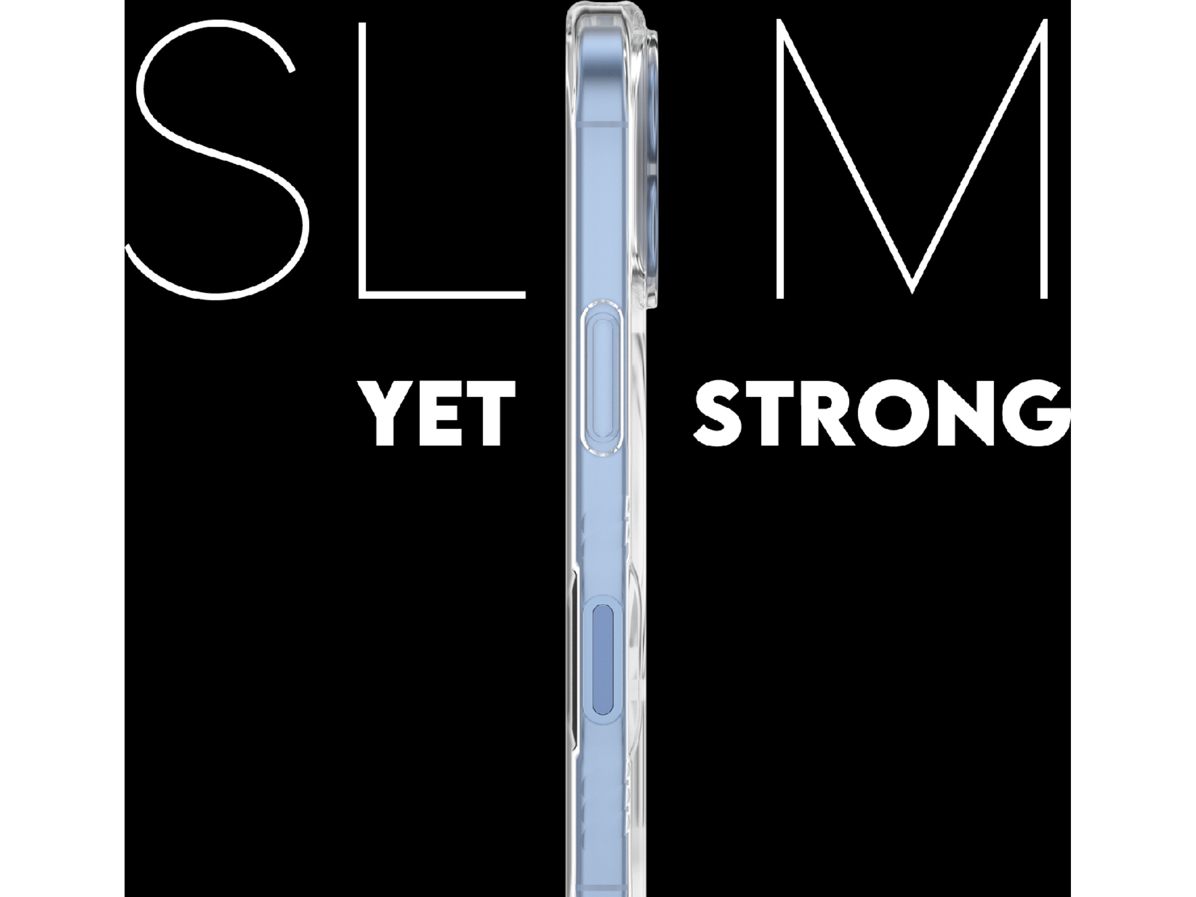 PanzerGlass CARE iPhone 17 Samba Hardcase deksel (gjennomsiktig/hvit) Mobildeksel