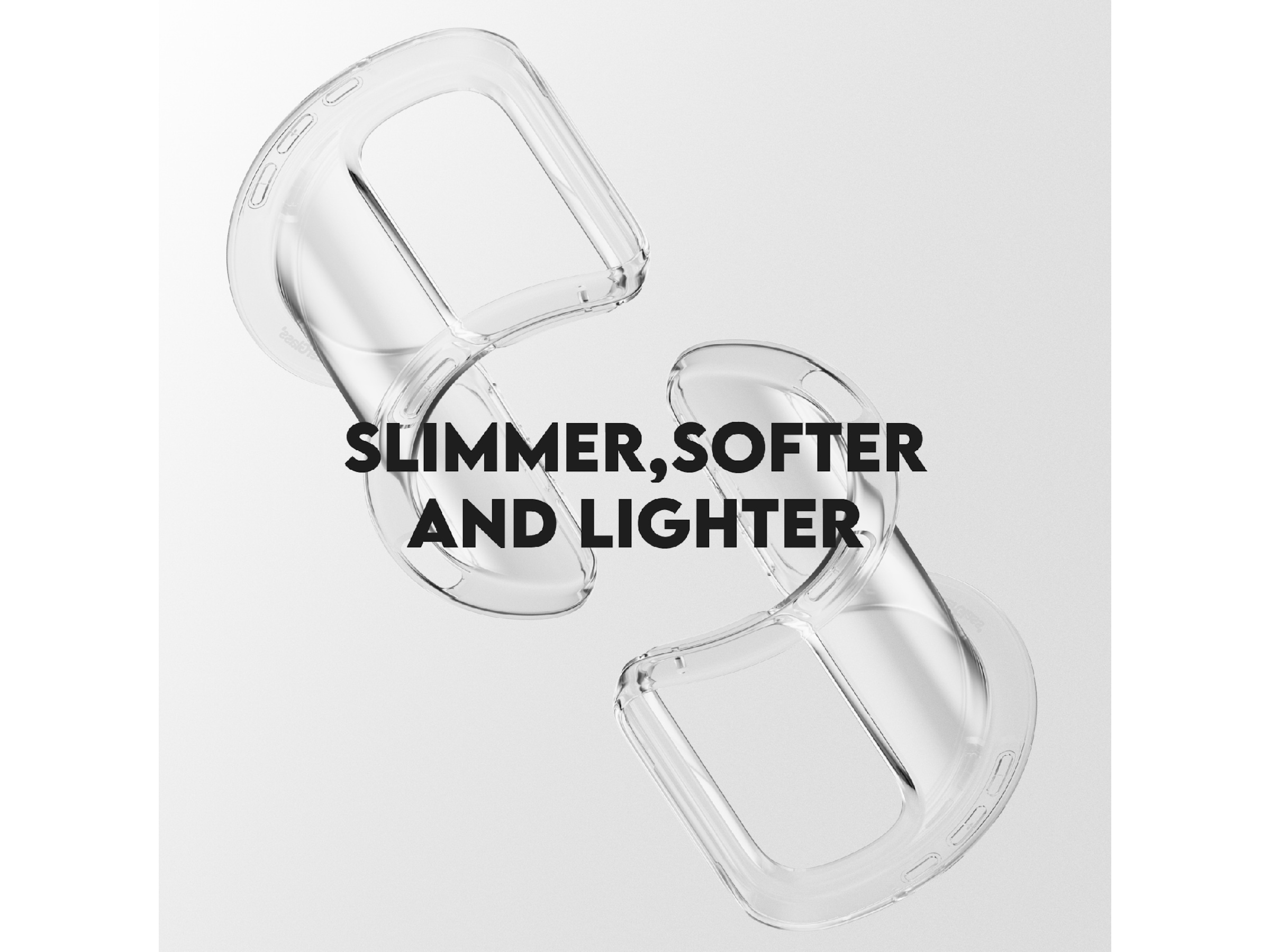 PanzerGlass CARE iPhone 17 Pro Max Fashion Silikondeksel (gjennomsiktig) Mobildeksel