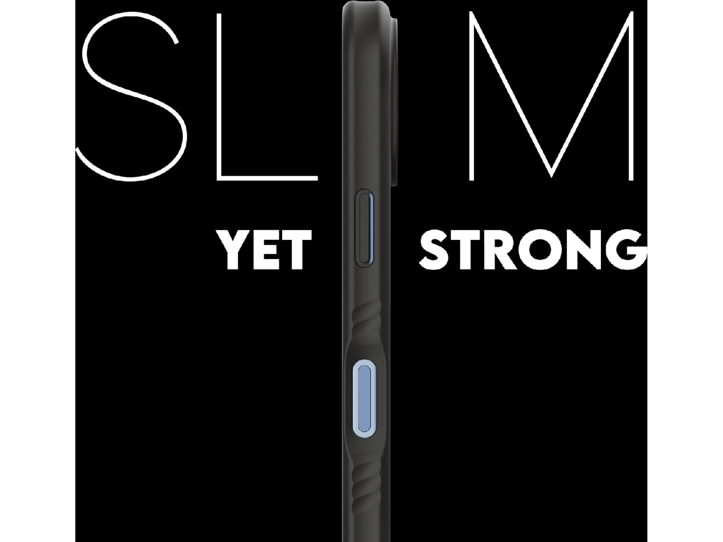 PanzerGlass CARE iPhone 17 Samba Hardcase deksel (sort) Mobildeksel