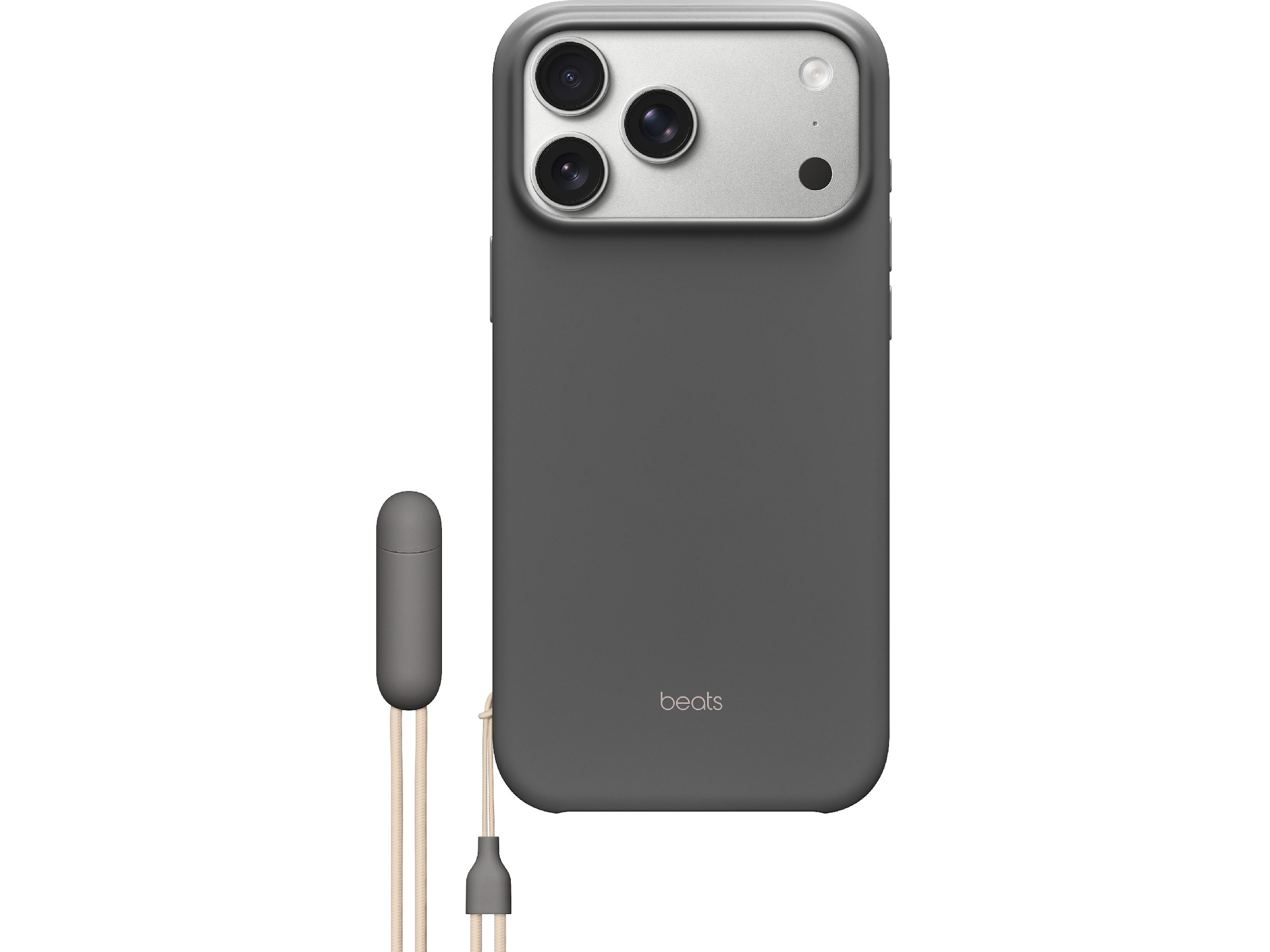 Apple iPhone 17 Pro Max Beats Kickstand deksel med MagSafe (granitt) Mobildeksel