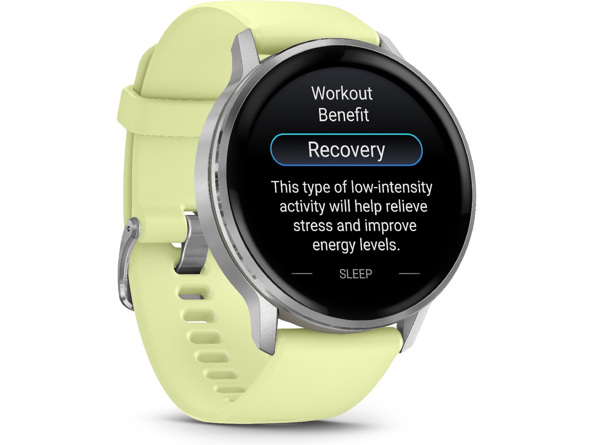 Garmin Venu 4 45mm GPS (silver/citron) Smartklokker