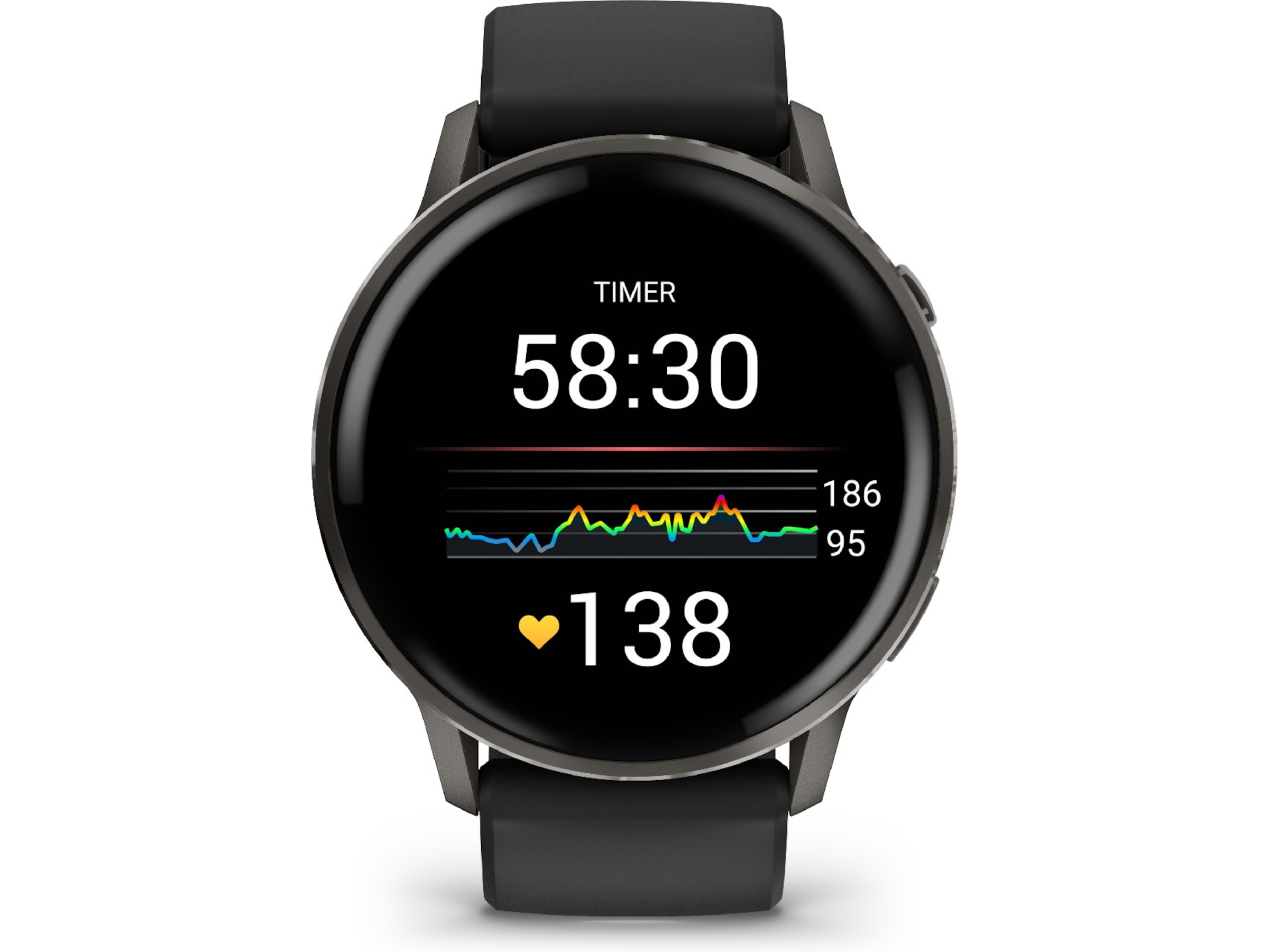 Garmin Venu 4 45mm GPS (black) Smartklokker