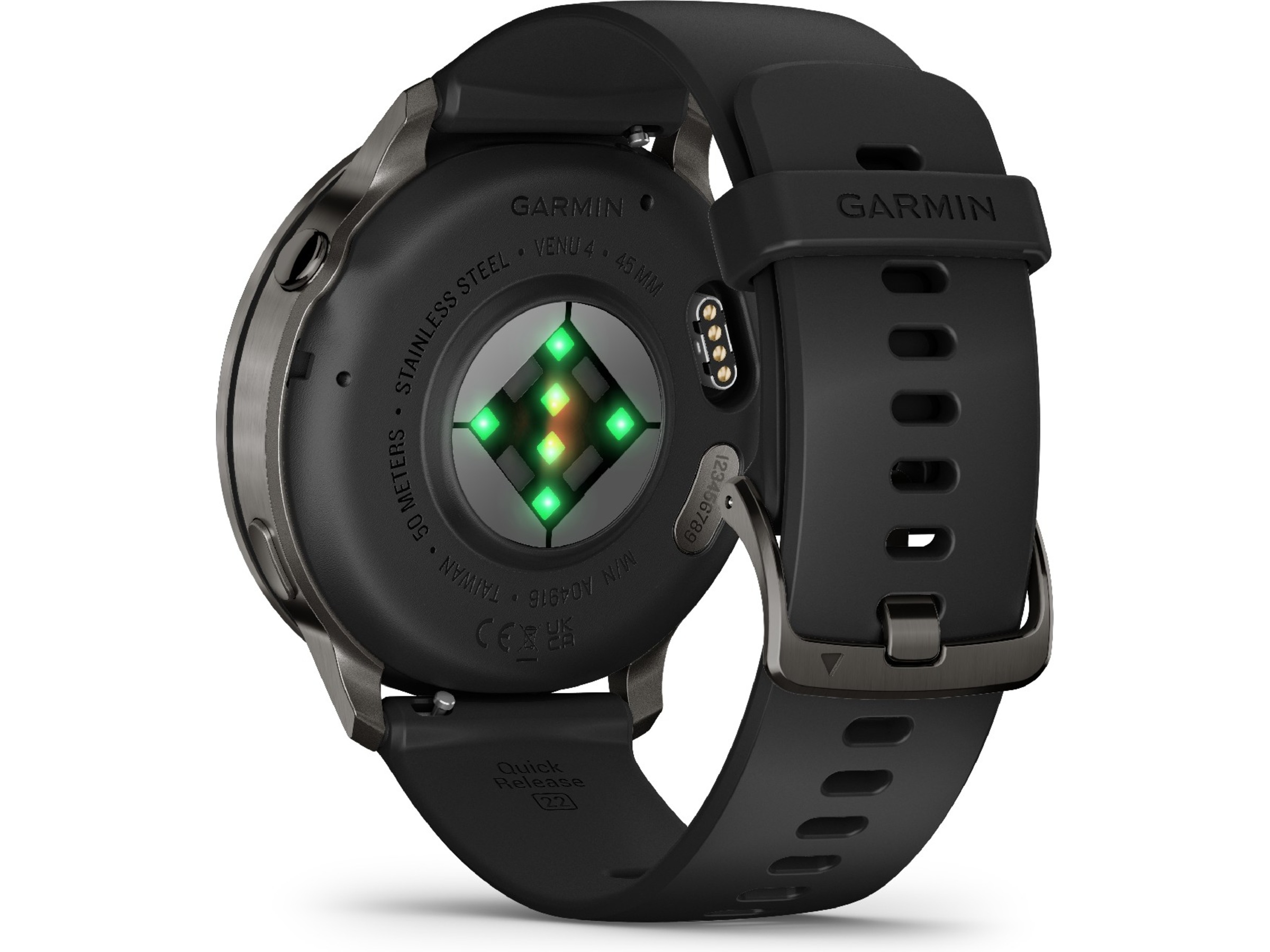Garmin Venu 4 45mm GPS (black) Smartklokker