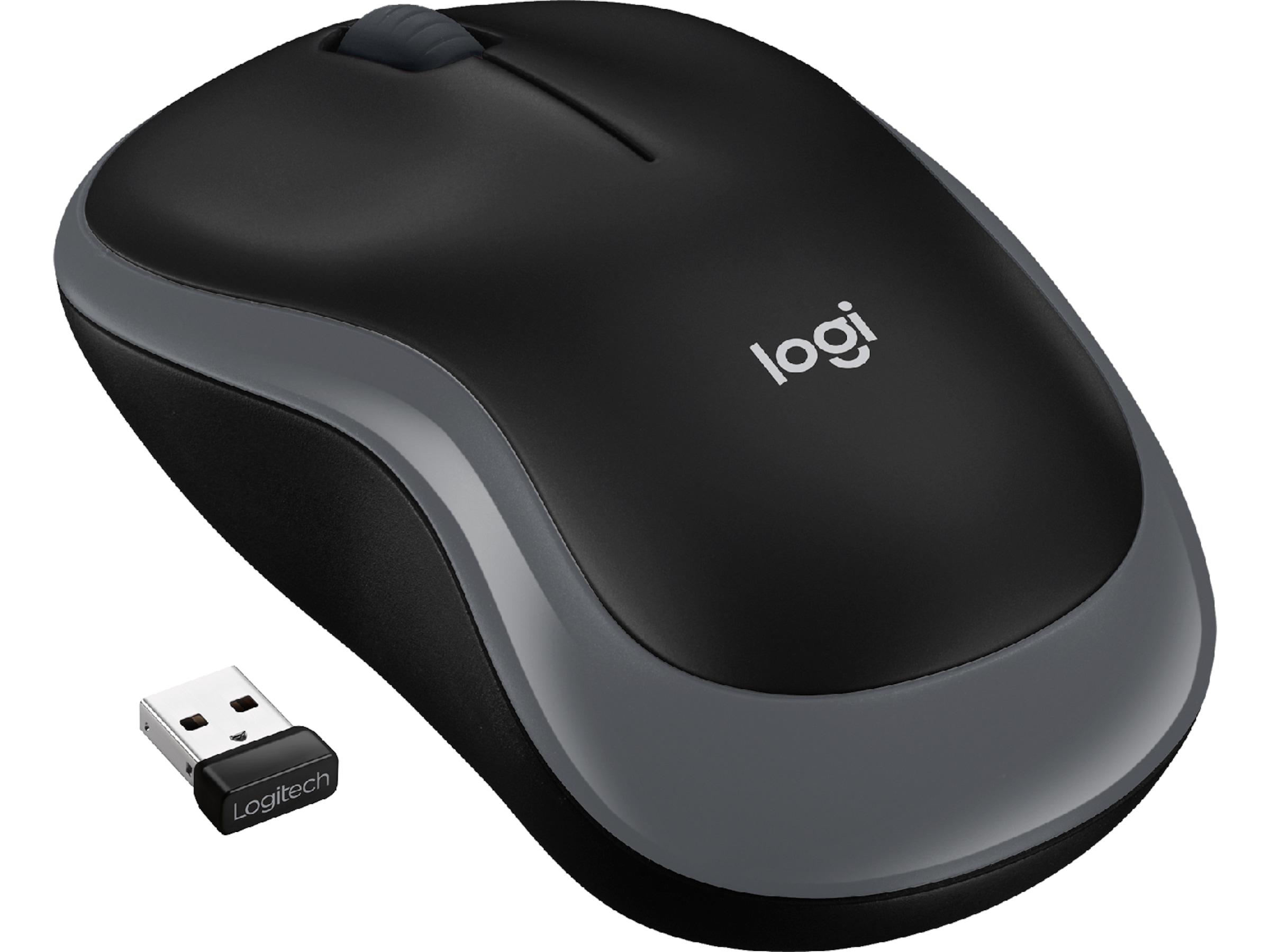 Logitech M185 Trådløs Mus Swift Grey Mus