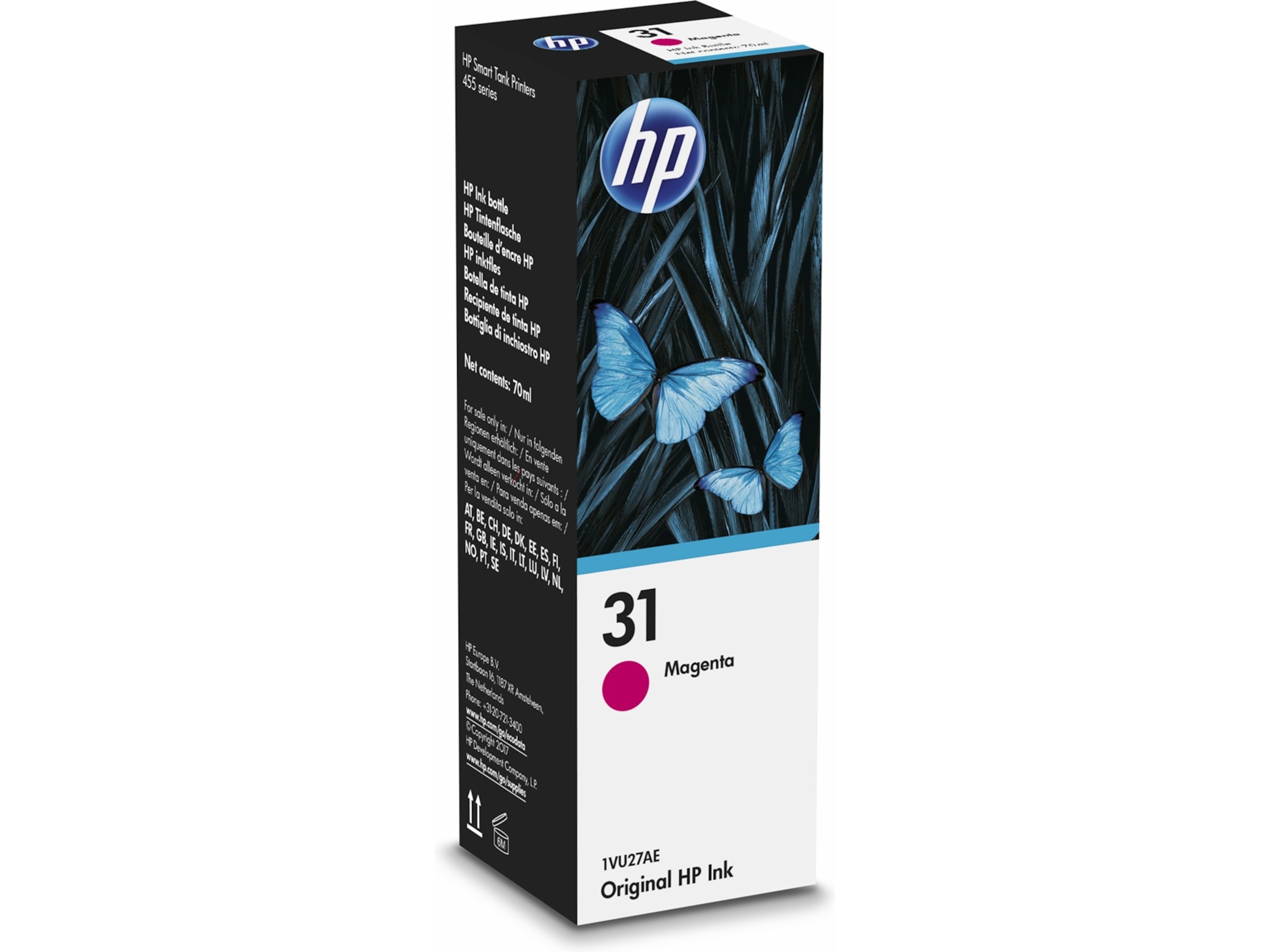 HP Blekk 31 Magenta Blekkpatroner