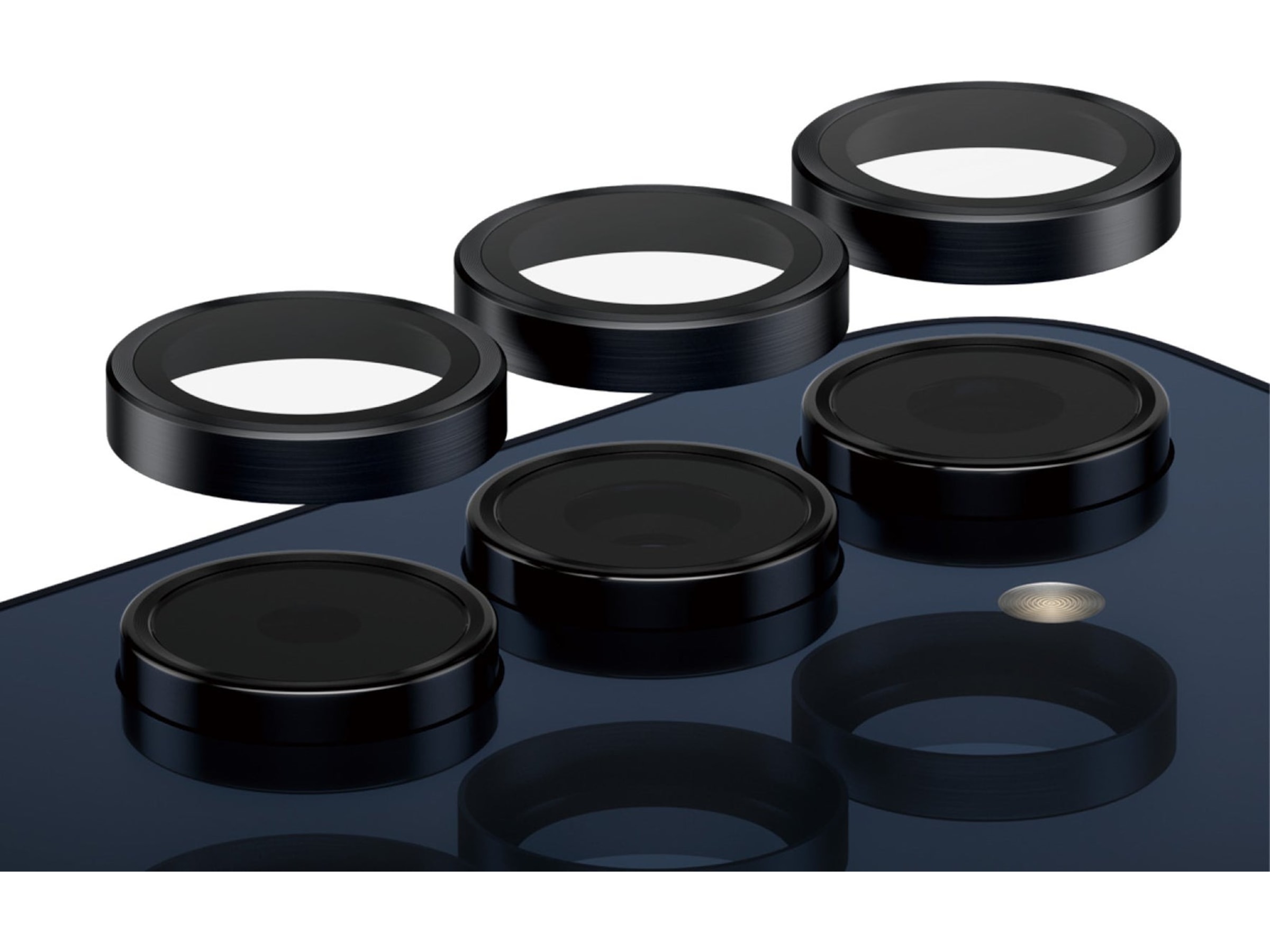 PanzerGlass Galaxy A55 5G Hoops Linsebeskytter (sort) Skjermbeskytter