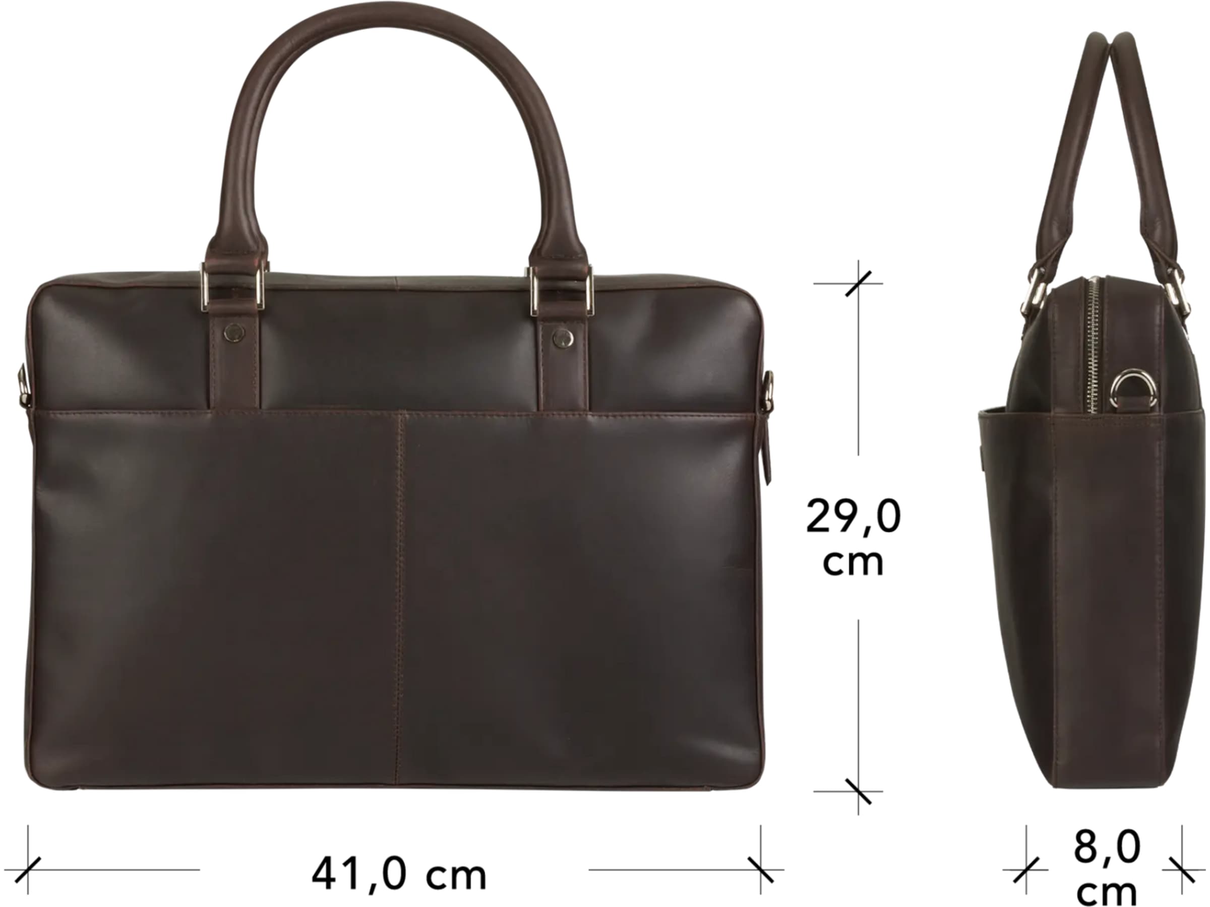 dbramante1928 Rosenborg 16" PC veske (hunter dark) Ryggsekk, veske & mappe