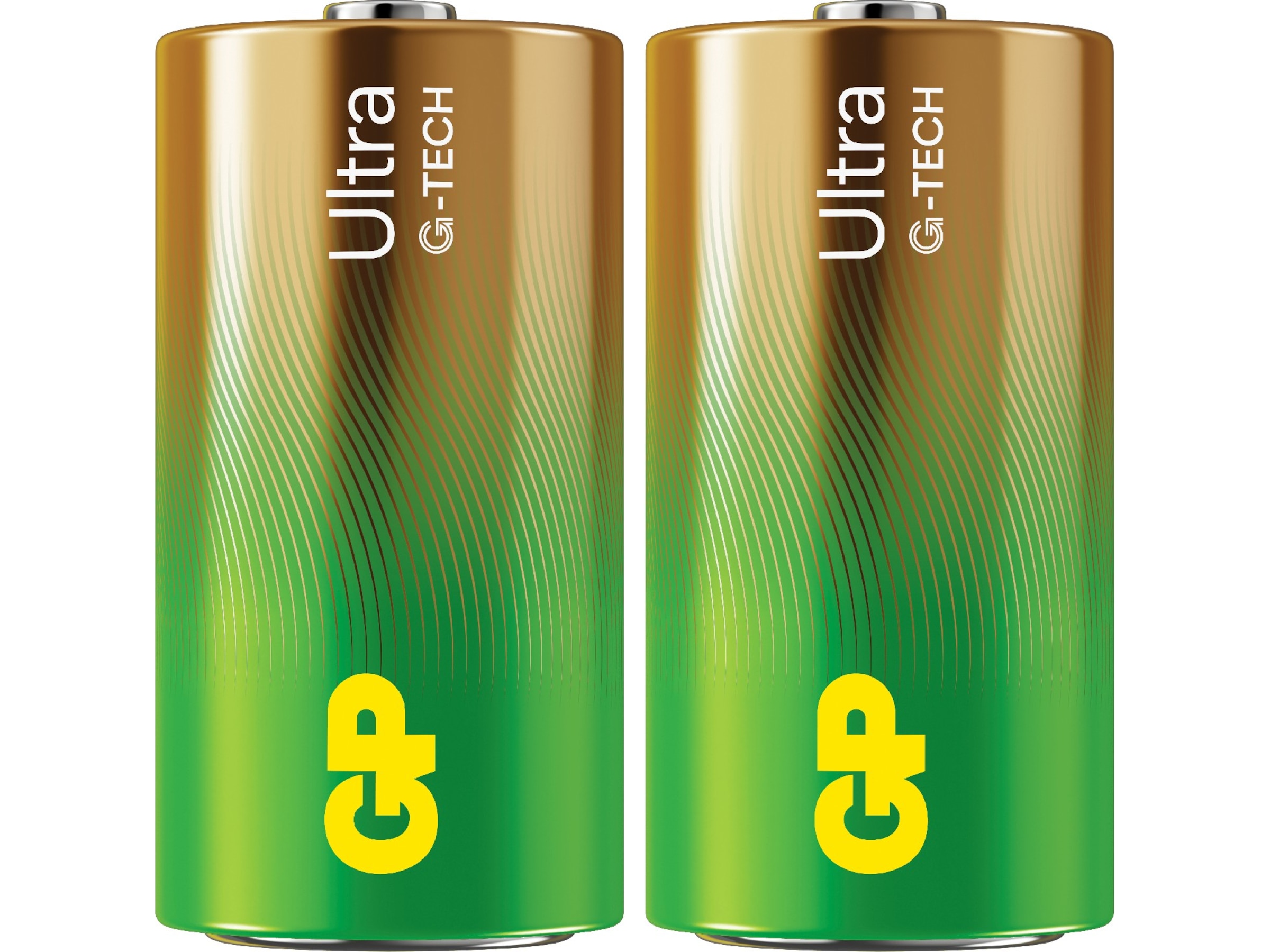GP Ultra Alkaline C/LR14 batteri, 2-pk Batterier til generell bruk