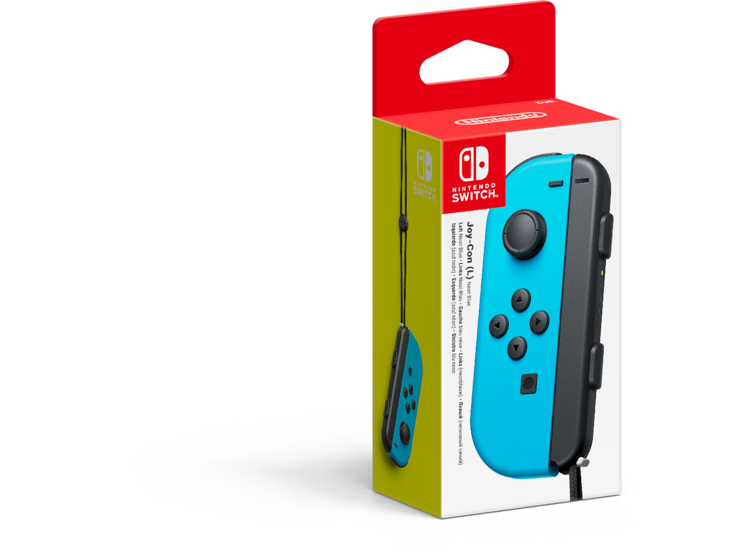 Nintendo Switch Joy-Con Left (Neon Blue) Tilbehør til spillkonsoller