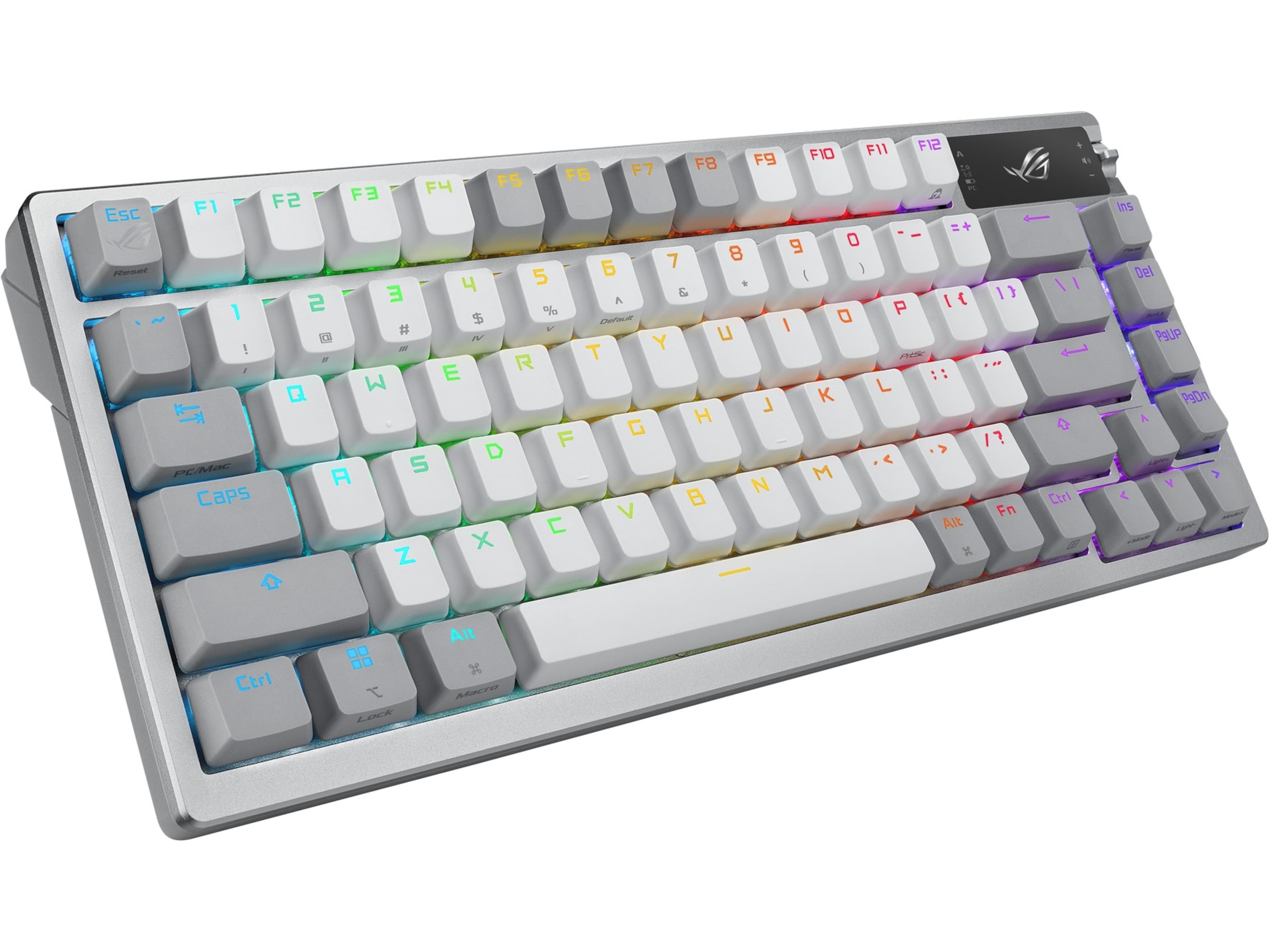 ASUS ROG Azoth Trådløs DIY Gamingtastatur (hvit) Gamingtastatur