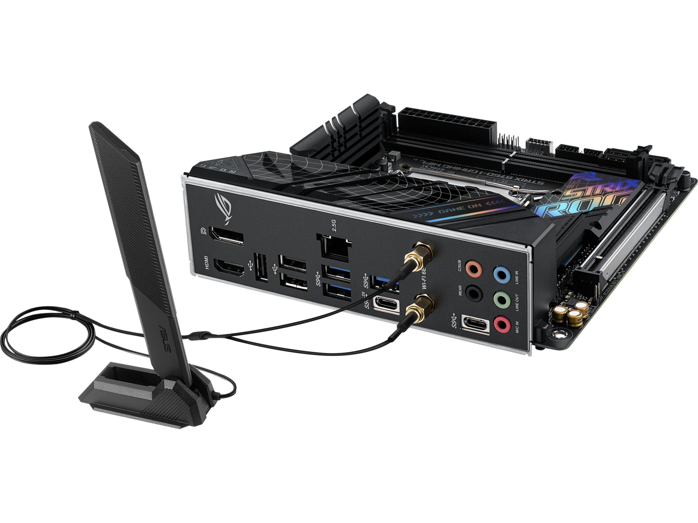 ASUS ROG STRIX B760-I GAMING WIFI Hovedkort Intel Socket