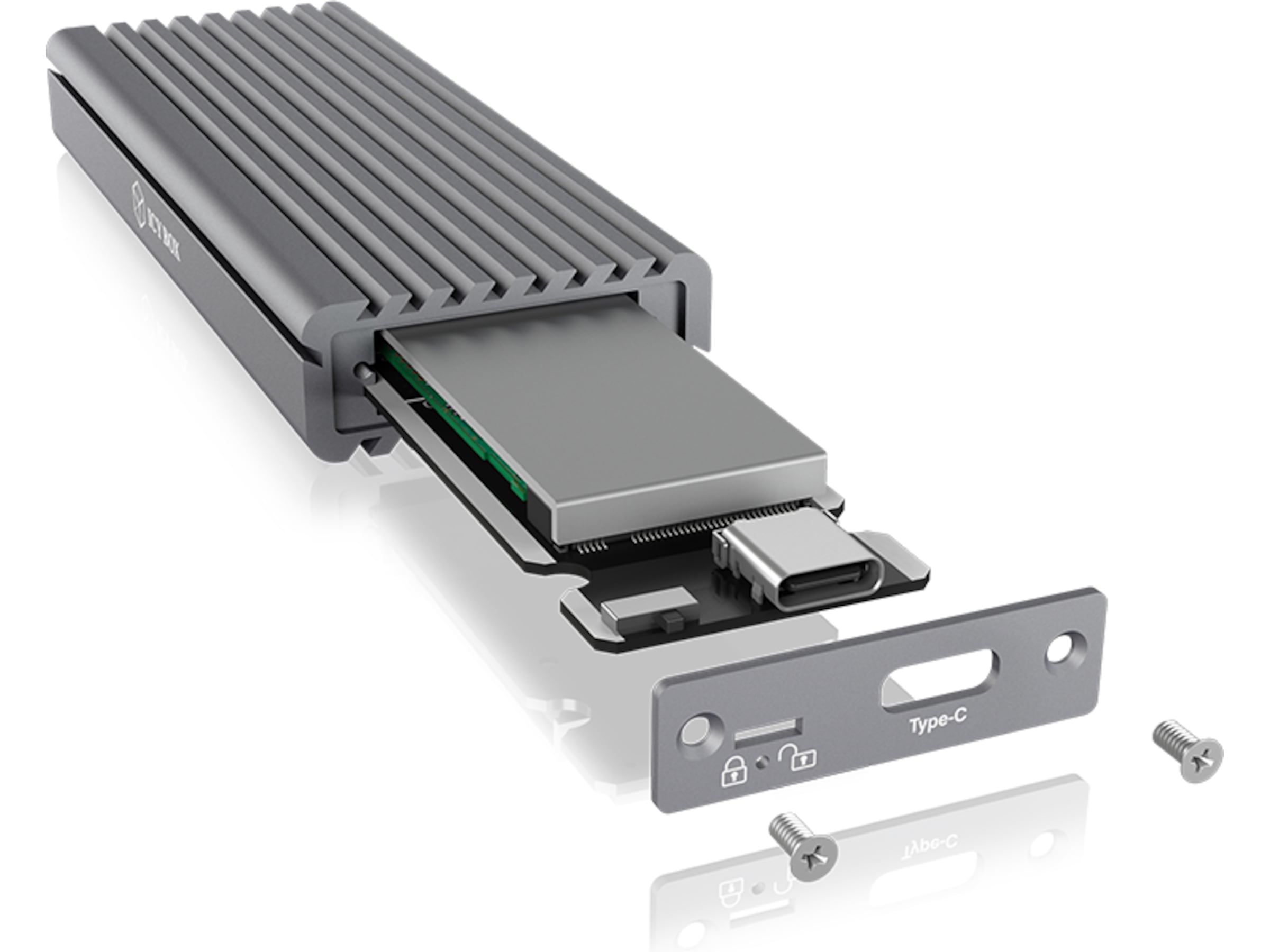 ICY BOX External Type-C enclosure for M.2 Harddisk