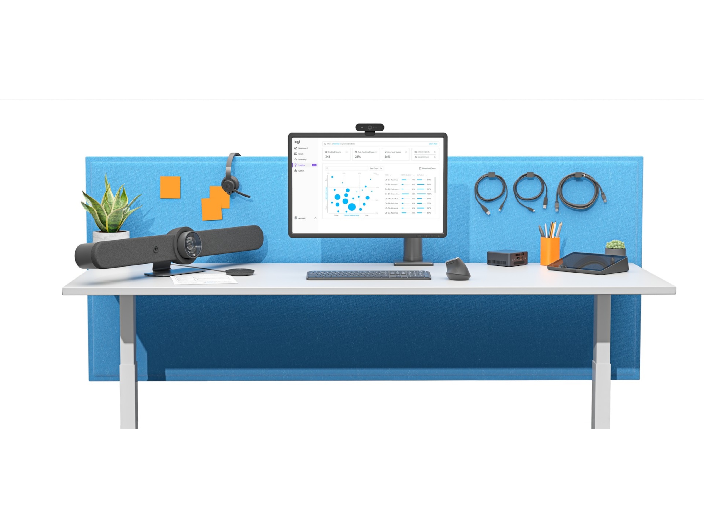 Logitech Rally Bar Graphite Webkamera