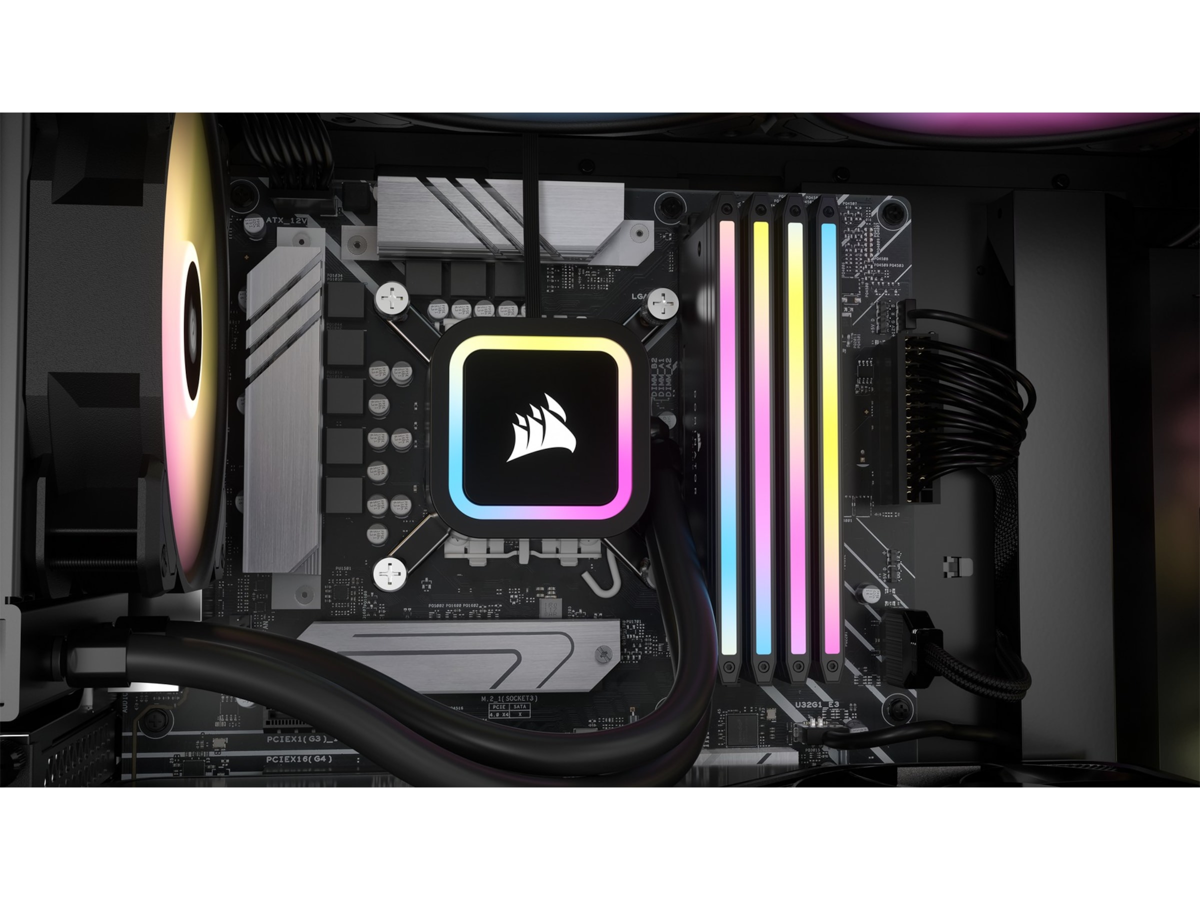 Corsair Dominator Titanium RGB DDR5 6000MHz 64GB (grå) Minnebrikker