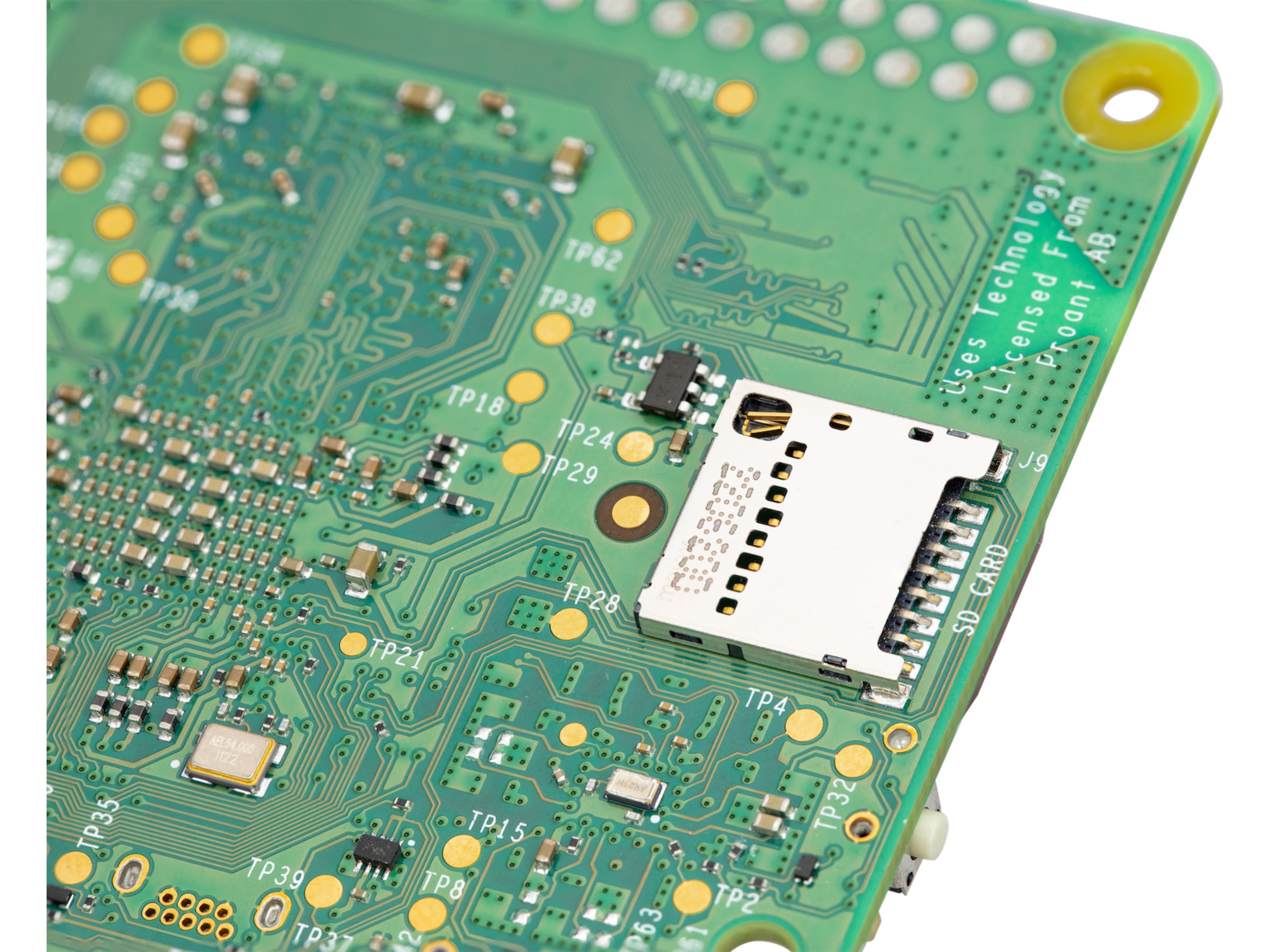 Raspberry Pi 5 Model B, 4GB RAM Integrert CPU