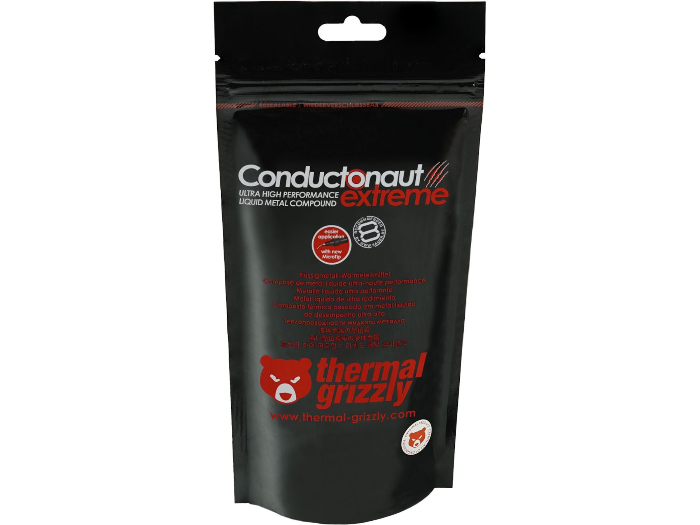 Thermal Grizzly Conductonaut Extreme 1g Kjølepasta Kjølepasta