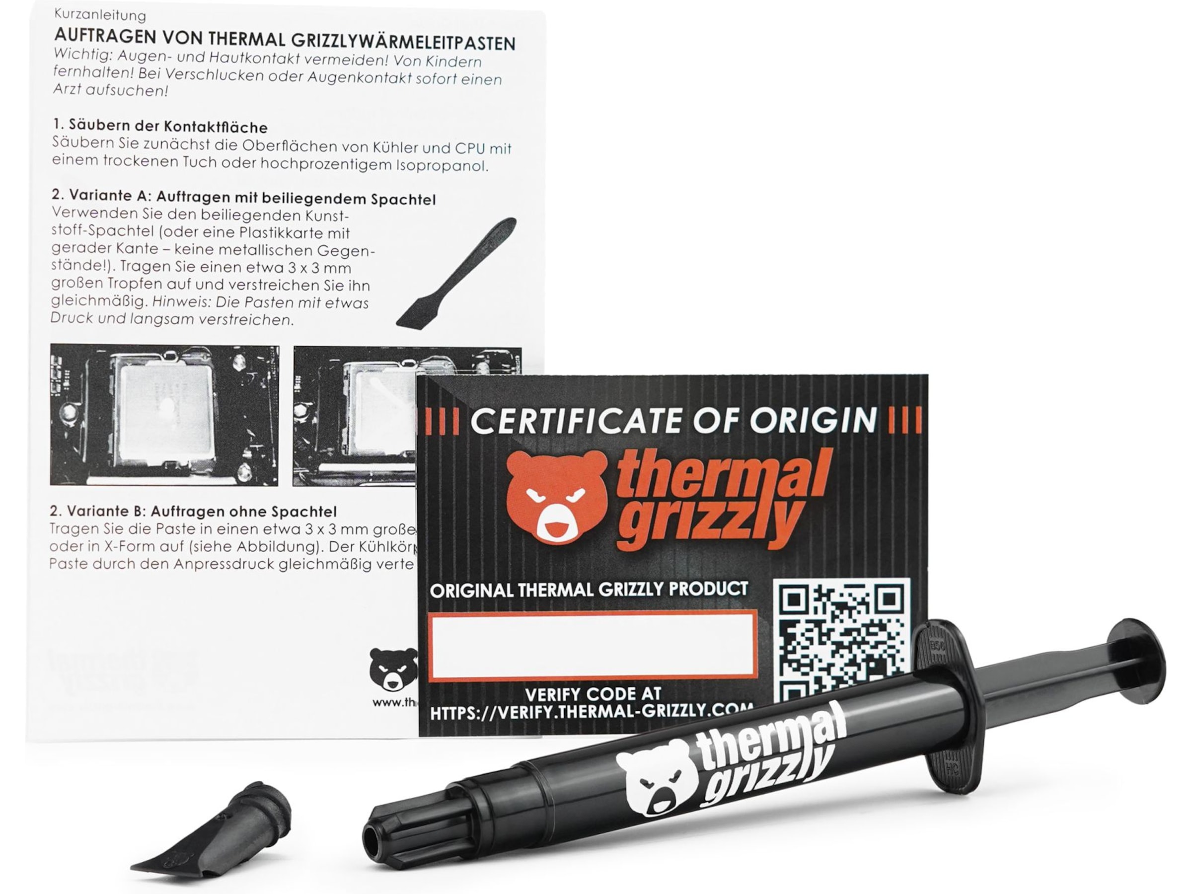 Thermal Grizzly Hydronaut 3,9g Kjølepasta Kjølepasta