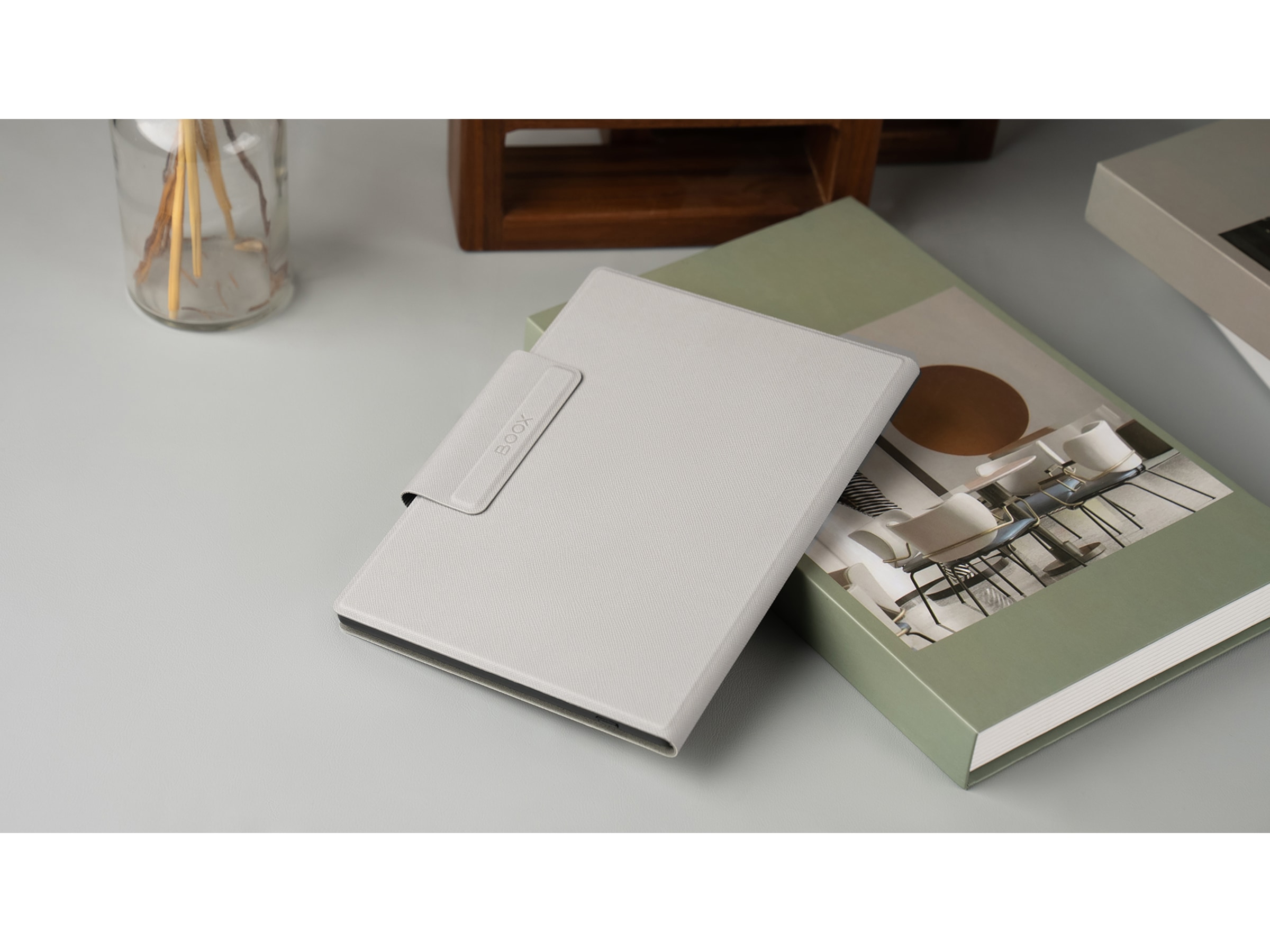 Onyx BOOX Tab Mini C Flipdeksel (beige) Deksel til nettbrett