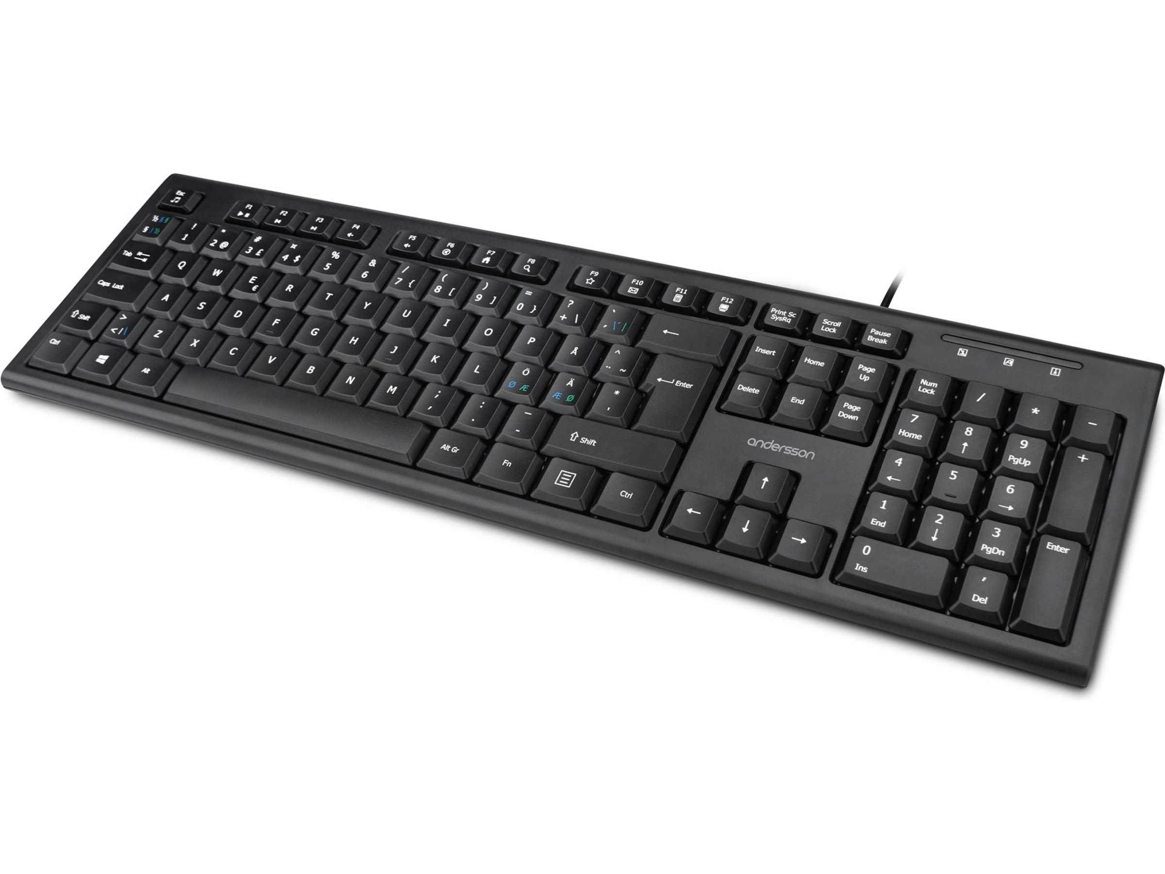 Andersson KDW 1.0 tastatur kablet Tastatur