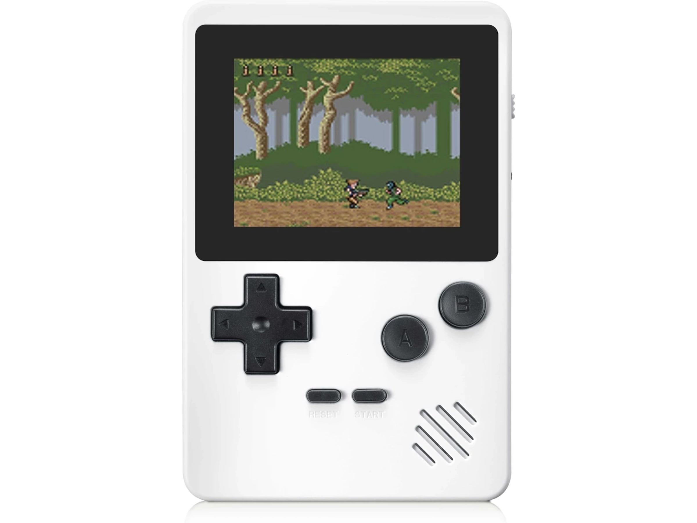 Gaming Tech CT-885 8-bit portabel spillkonsoll (hvit) Håndholdte spillkonsoller