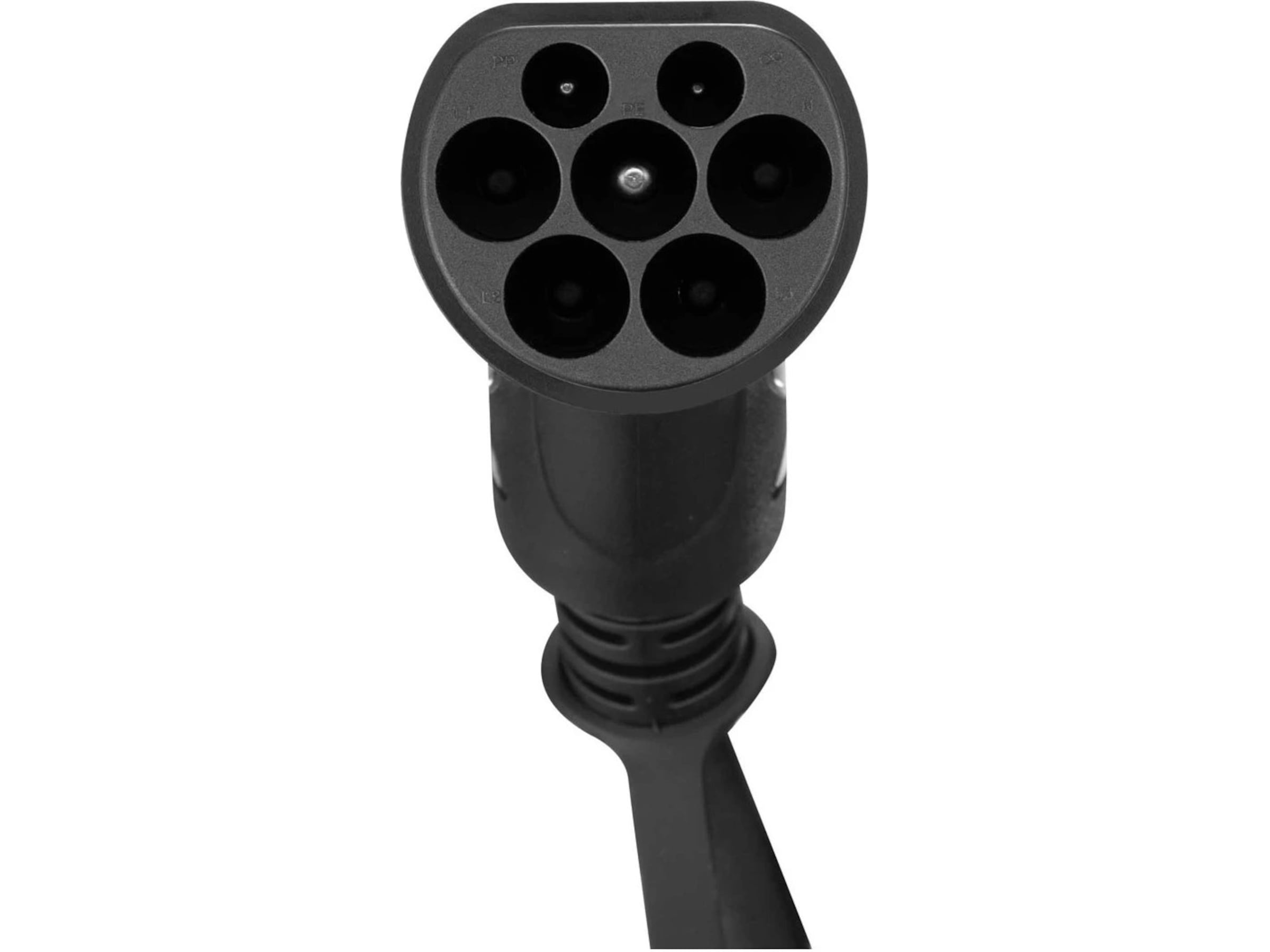 EV-Charge 2500 ladekabel spiral 11 kW 7 m Ladekabler til elbil