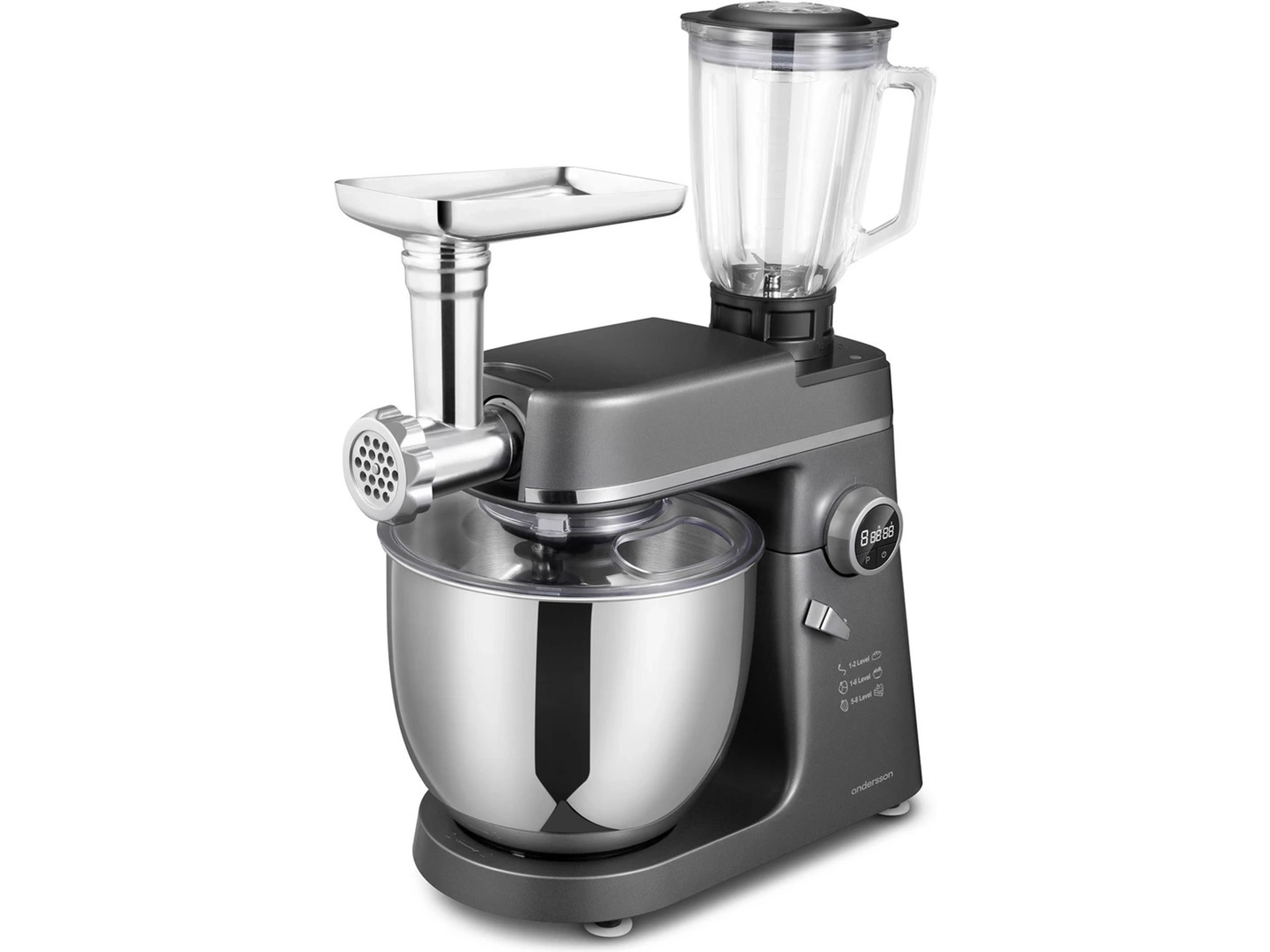 Andersson KNM-L4000 kjøkkenmaskin 2000W Kjøkkenmaskiner