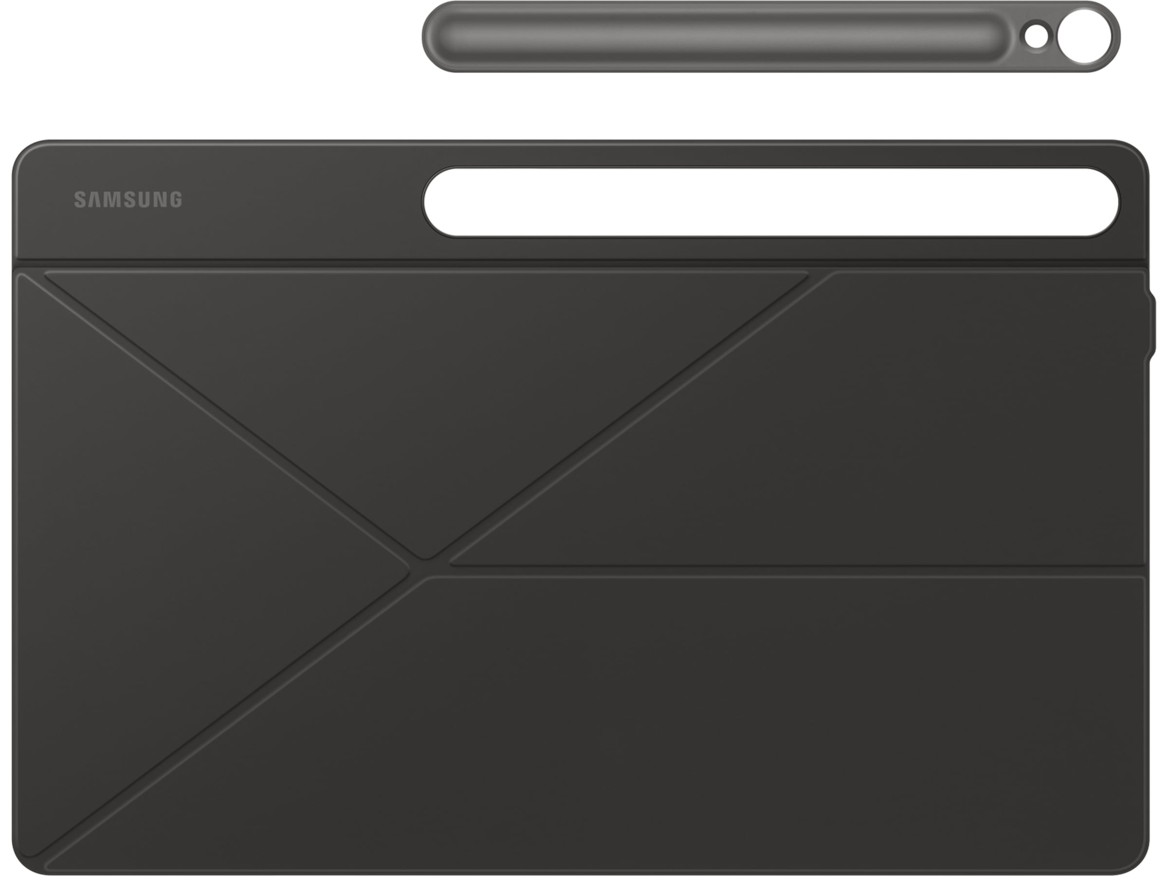 Samsung Galaxy Tab S10 FE+ Smart Book Cover (sort) Deksel til nettbrett