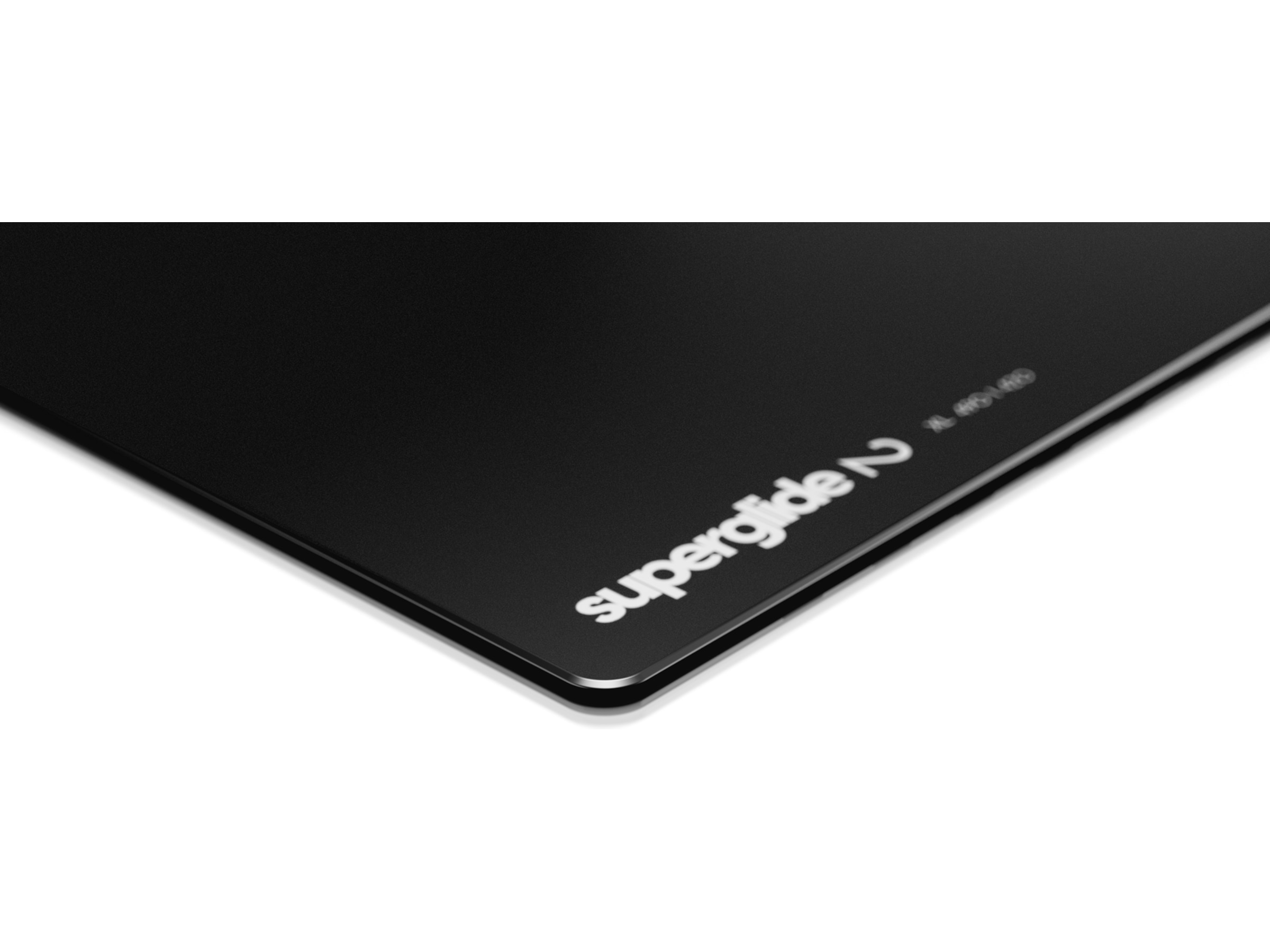 Pulsar Superglide Glass Musematte XL (sort) Gamingmusematte