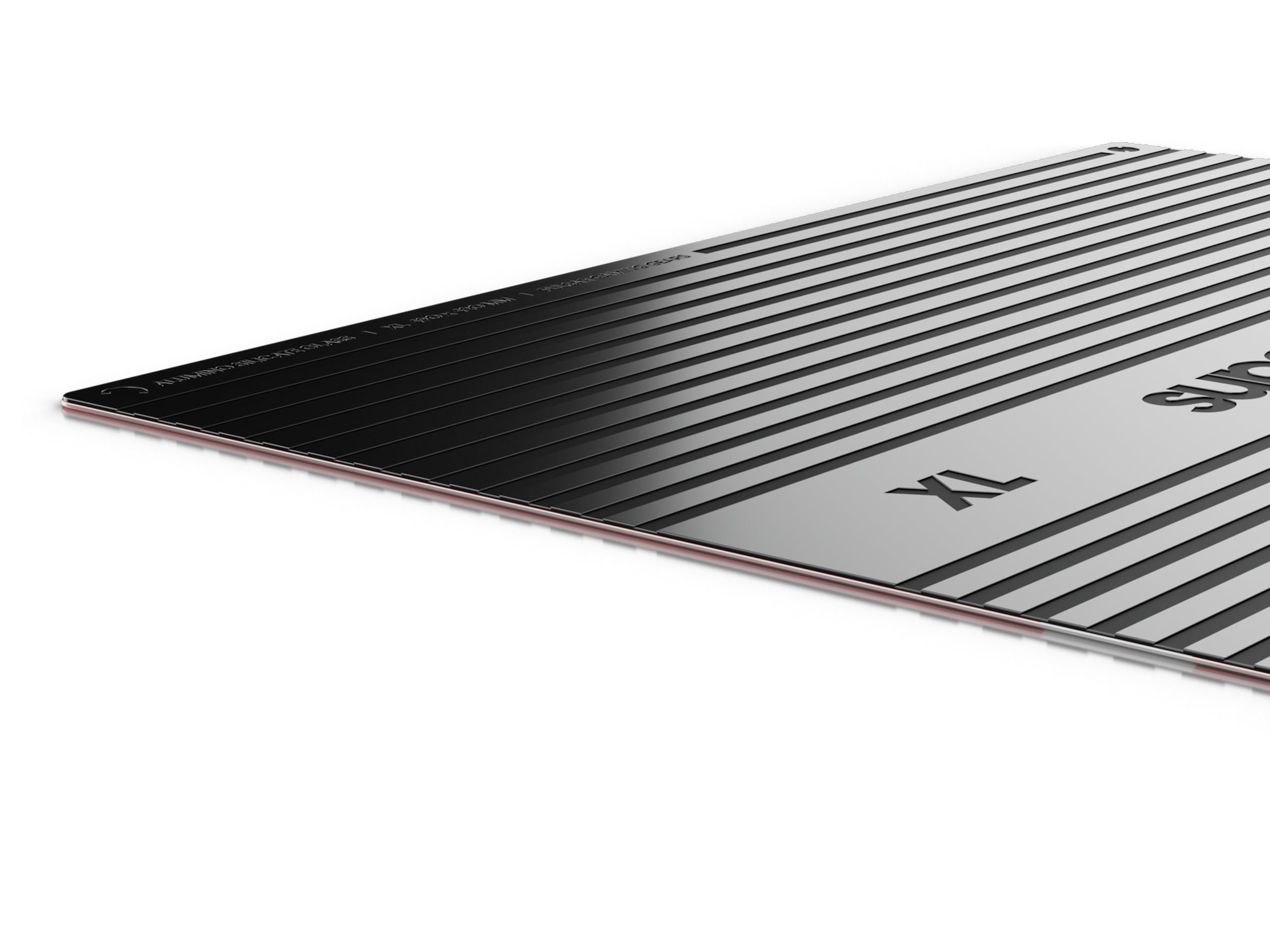 Pulsar Superglide Glass Musematte XL (rød) Gamingmusematte