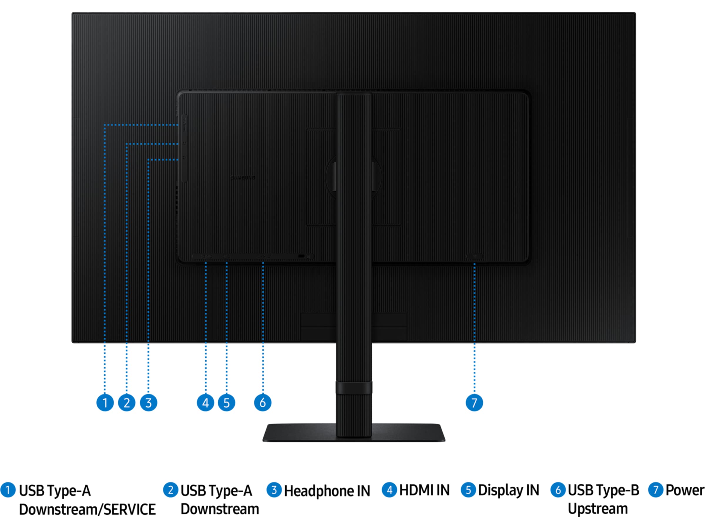 Samsung 32" ViewFinity S6 QHD skjerm S32D600EA Skjermer