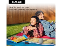 Sony SRS-XB100 Trådløs bluetooth høyttaler (grå) Trådløs / Bluetooth-høyttaler