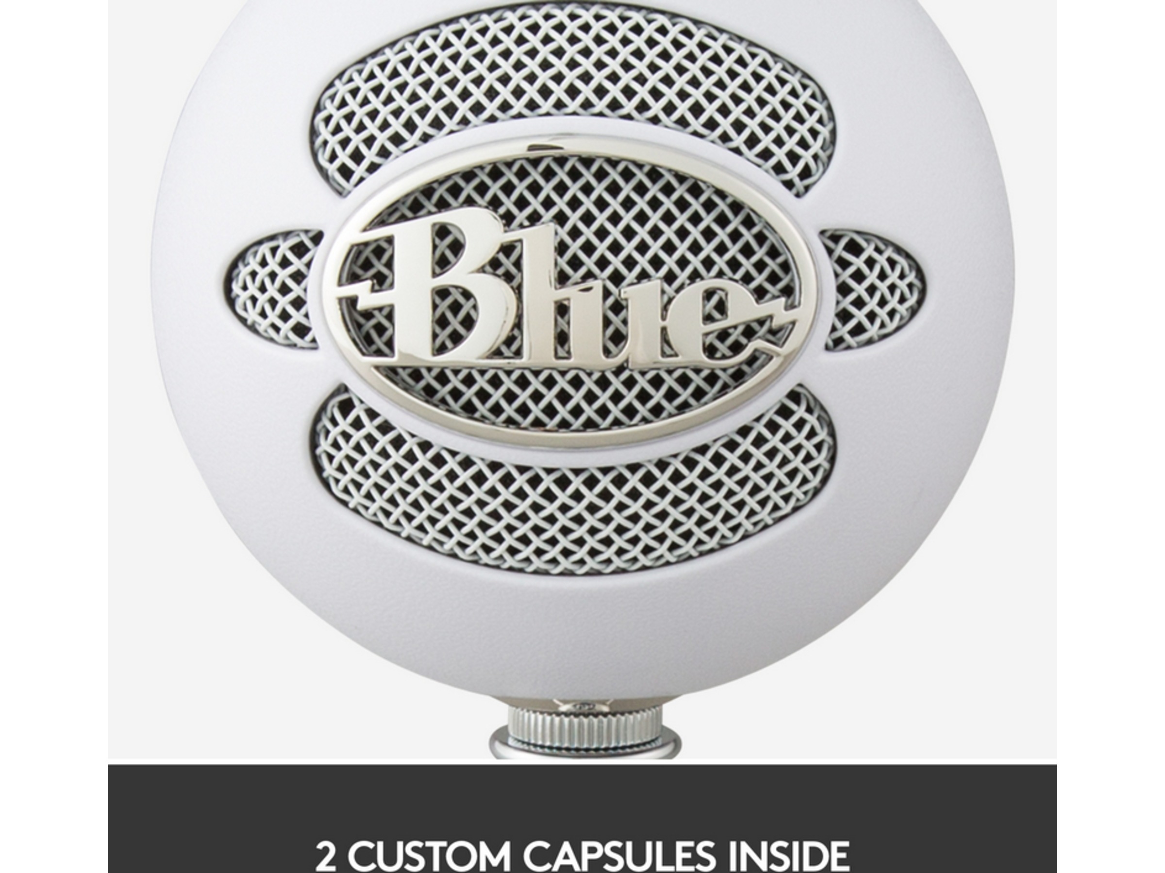 Blue Snowball Mikrofon White Mikrofon