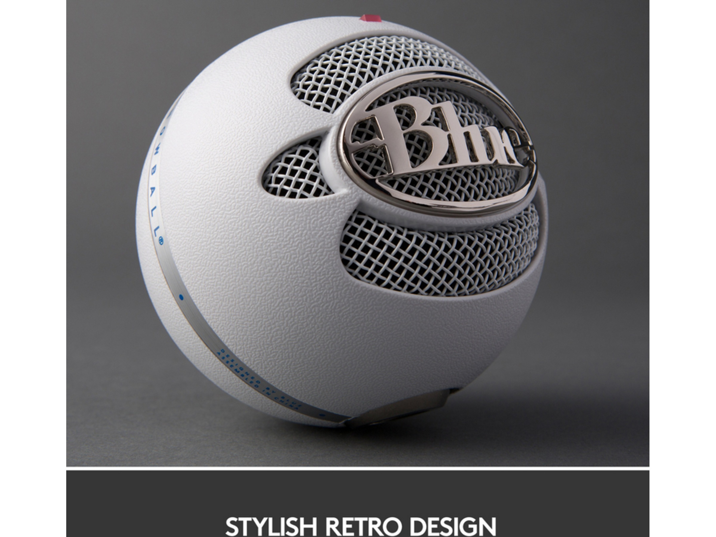 Blue Snowball Mikrofon White Mikrofon